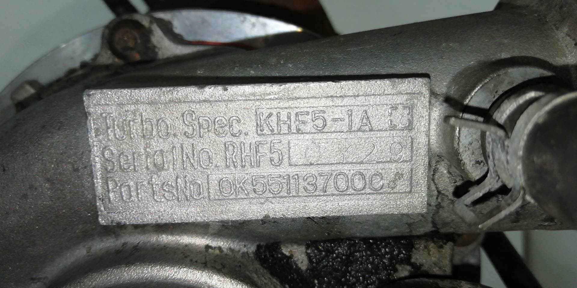 Turbocompresor KIA CARNIVAL 2