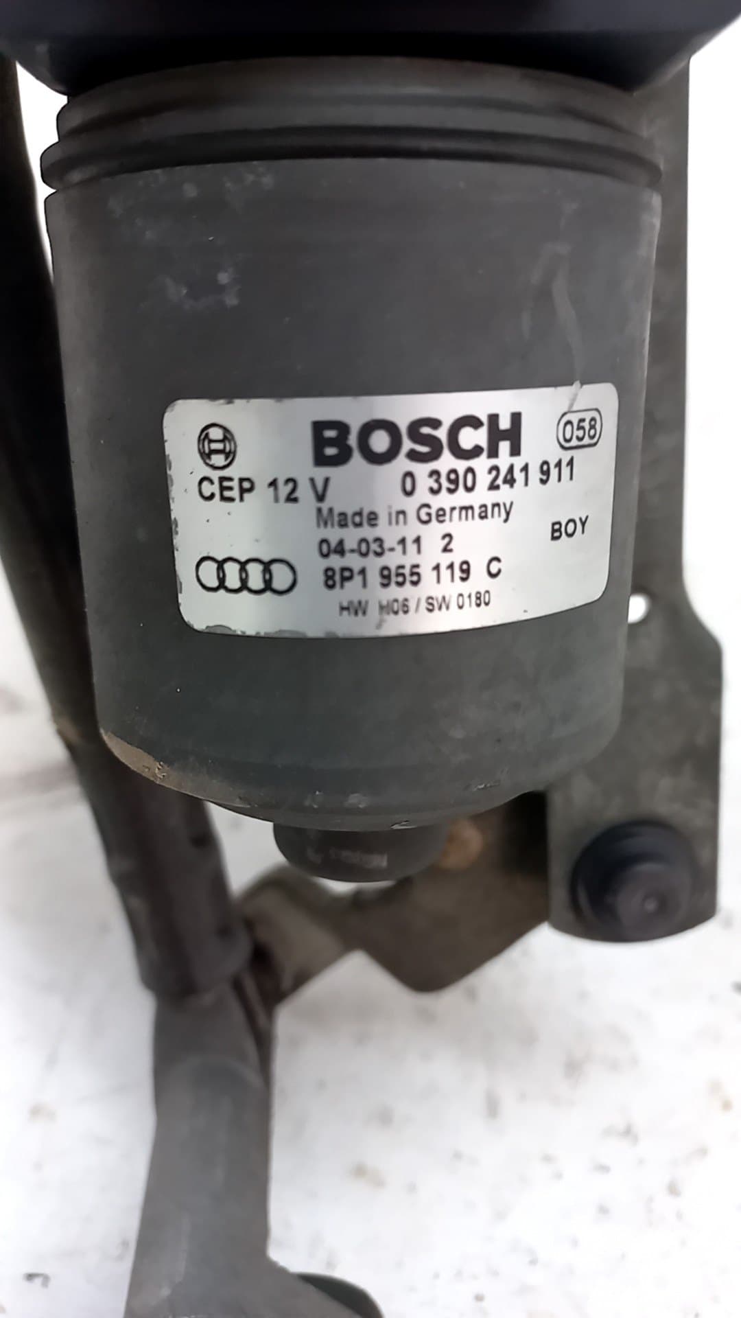 Motor limpia delantero AUDI A3 (8L) 2