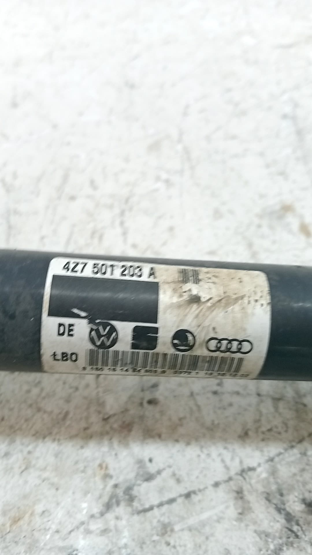 Recambio AUDI A6 BERLINA (4B2) ref. 4Z7501203A