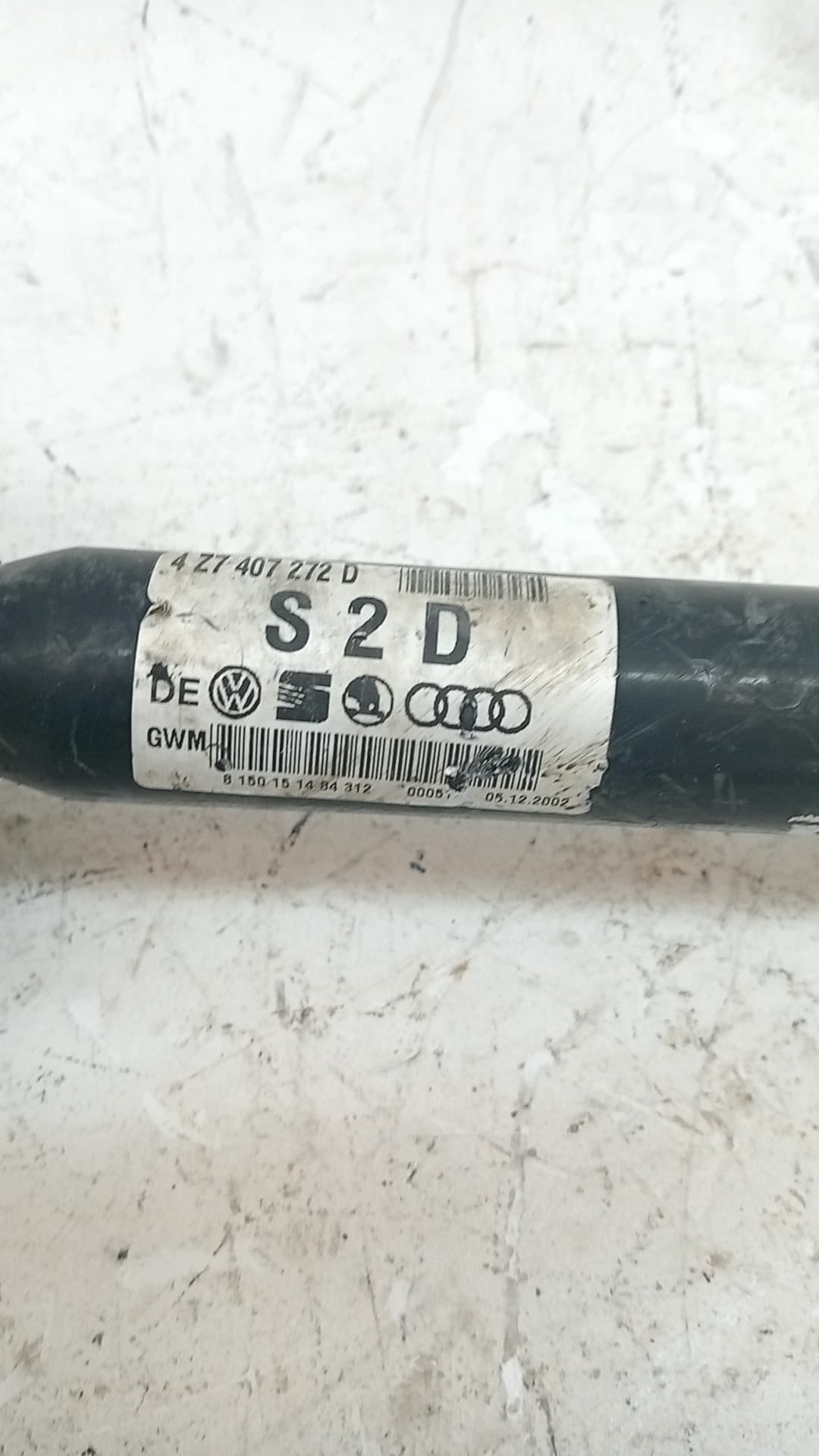 Recambio AUDI A6 BERLINA (4B2) ref. 4Z7407272D 4