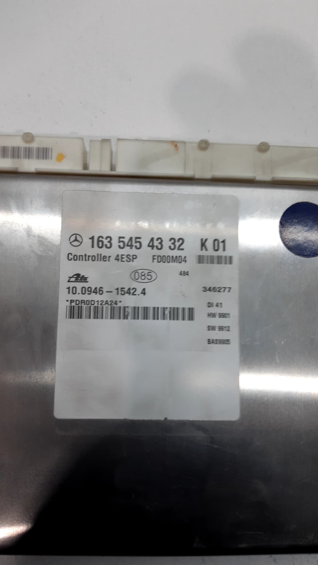 Modulo electronico MERCEDES-BENZ CLASE M (W163) 2