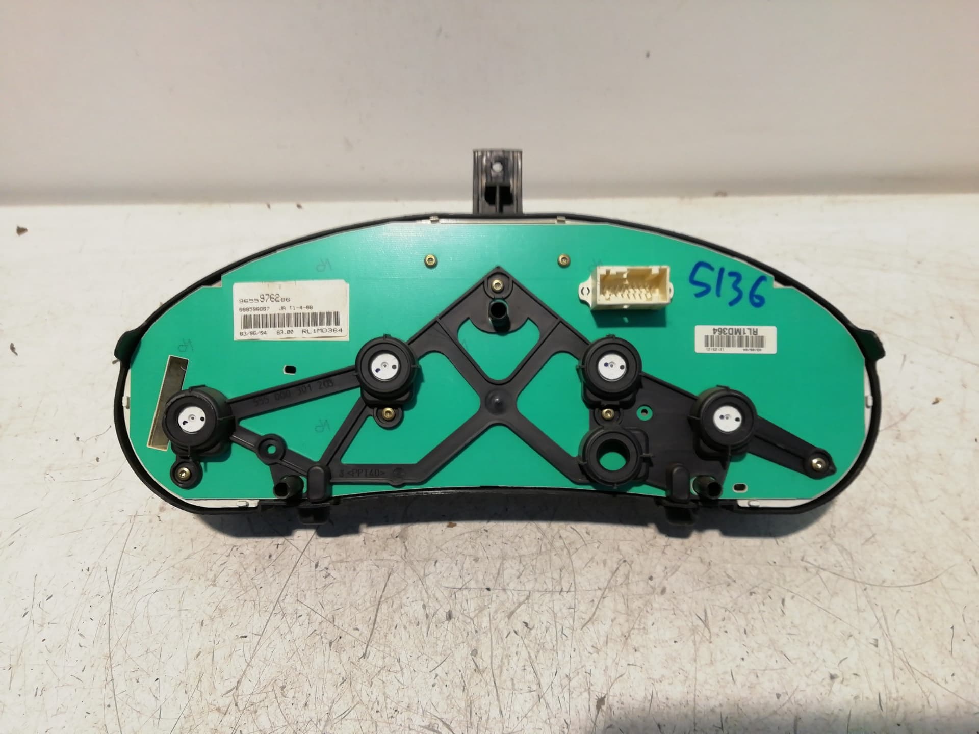 Cuadro instrumentos PEUGEOT 206 BERLINA 2