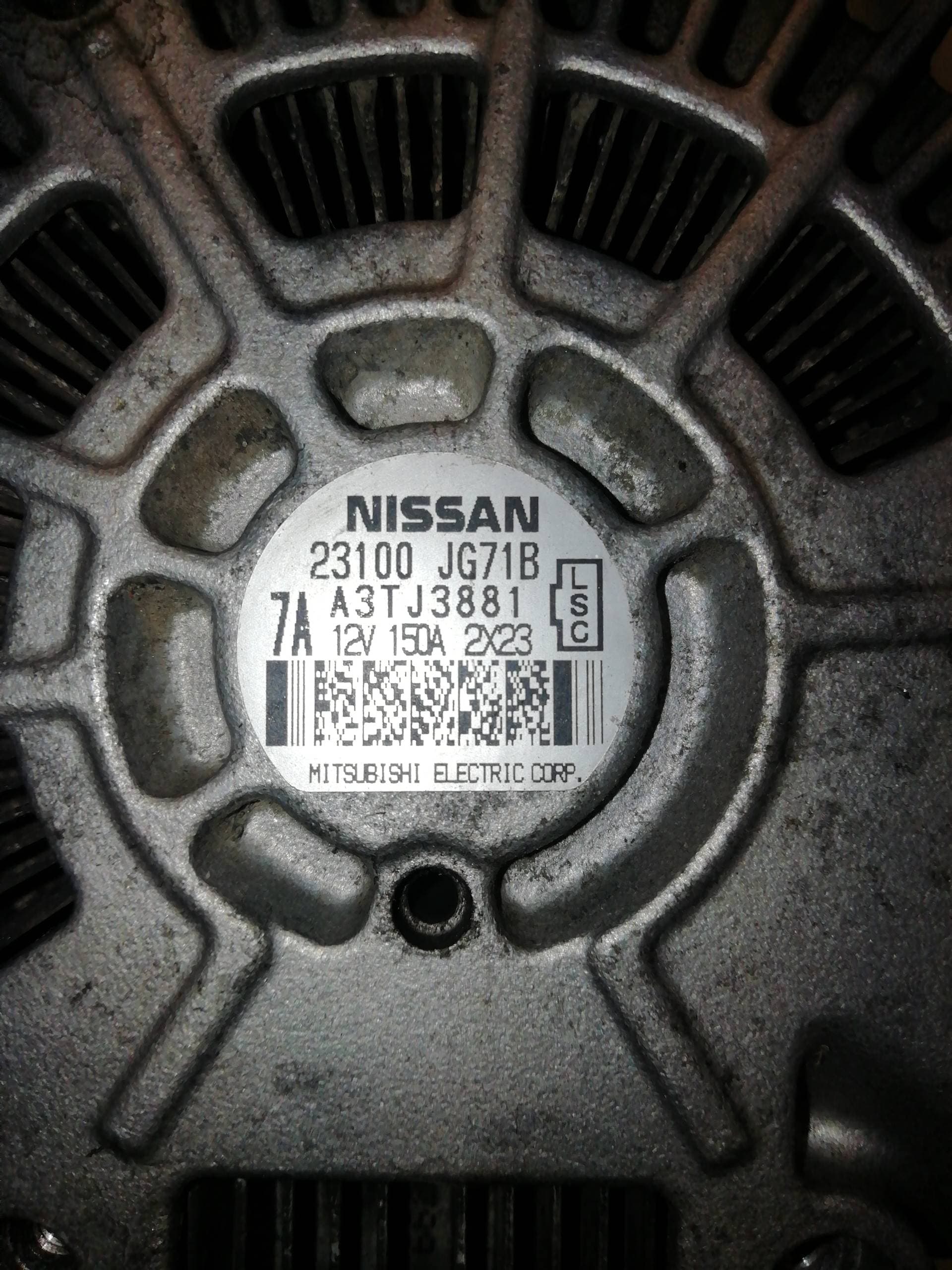 Alternador NISSAN X-TRAIL (T31) 2