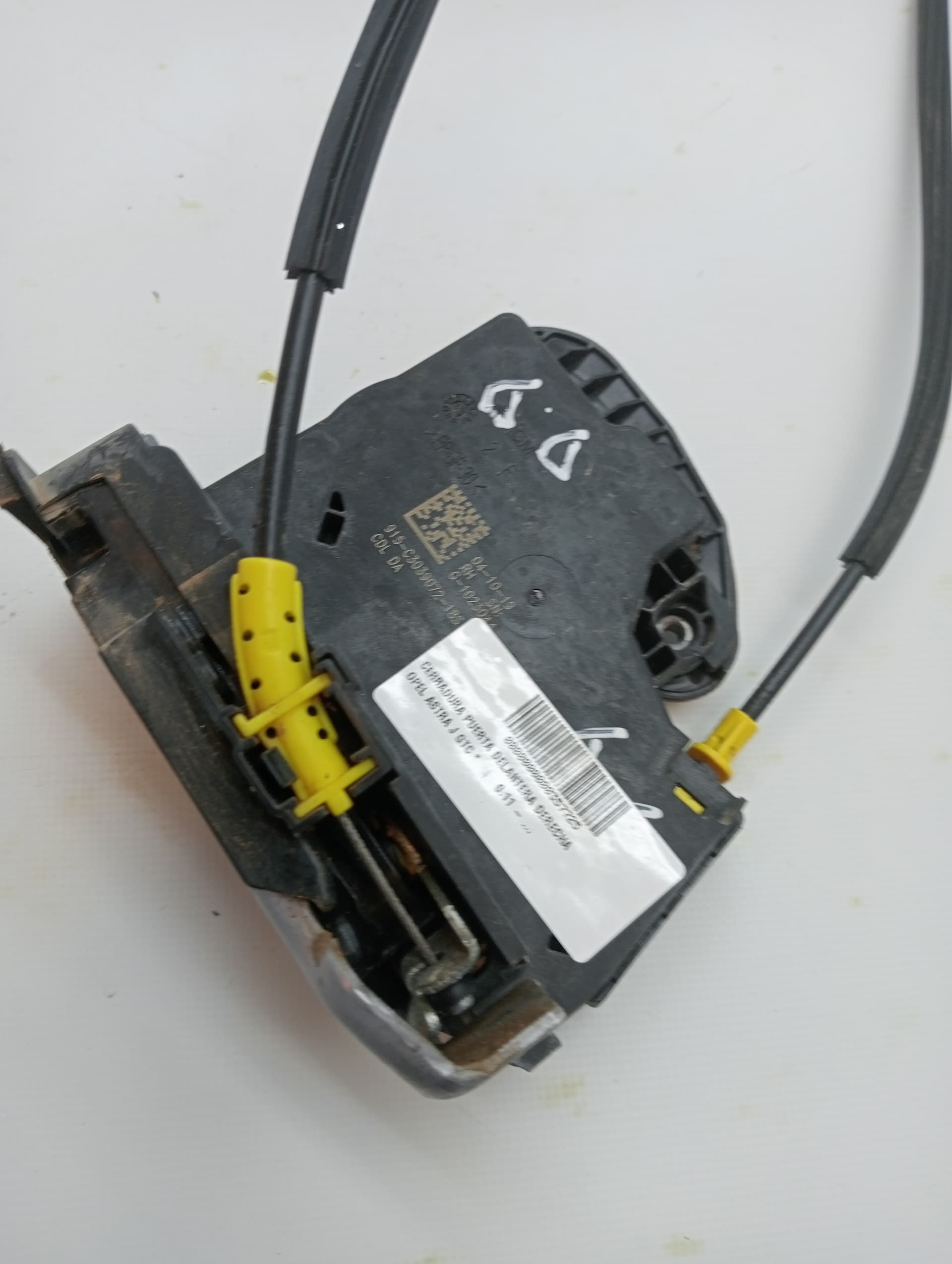 Cerradura puerta delantera derecha OPEL ASTRA J GTC 3