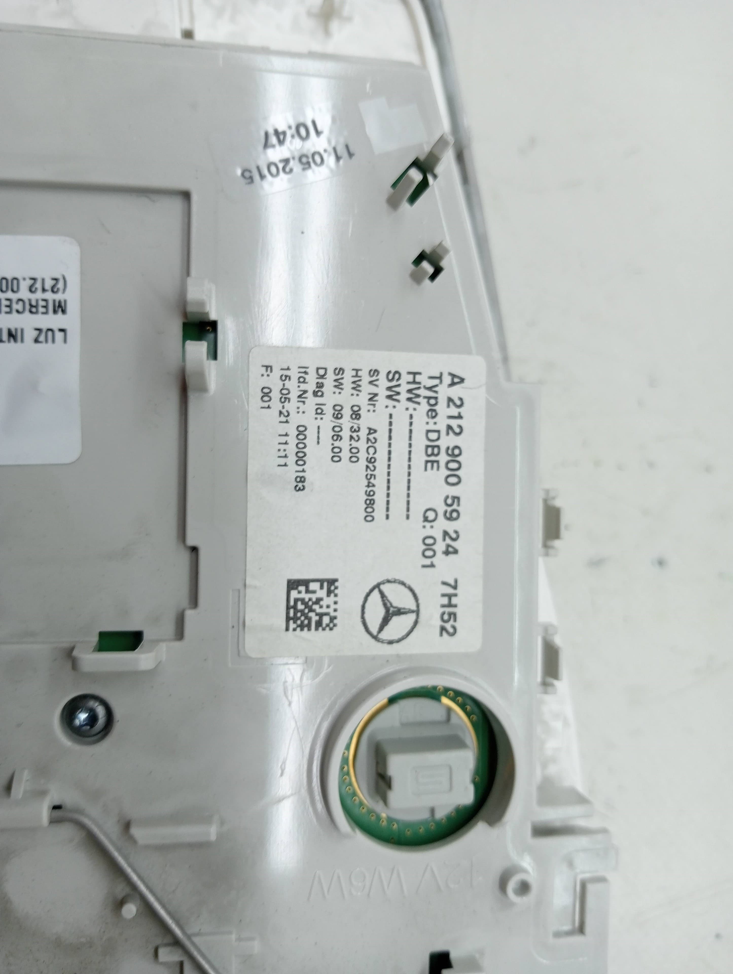 Luz interior MERCEDES-BENZ CLASE E (W212) LIM. 2
