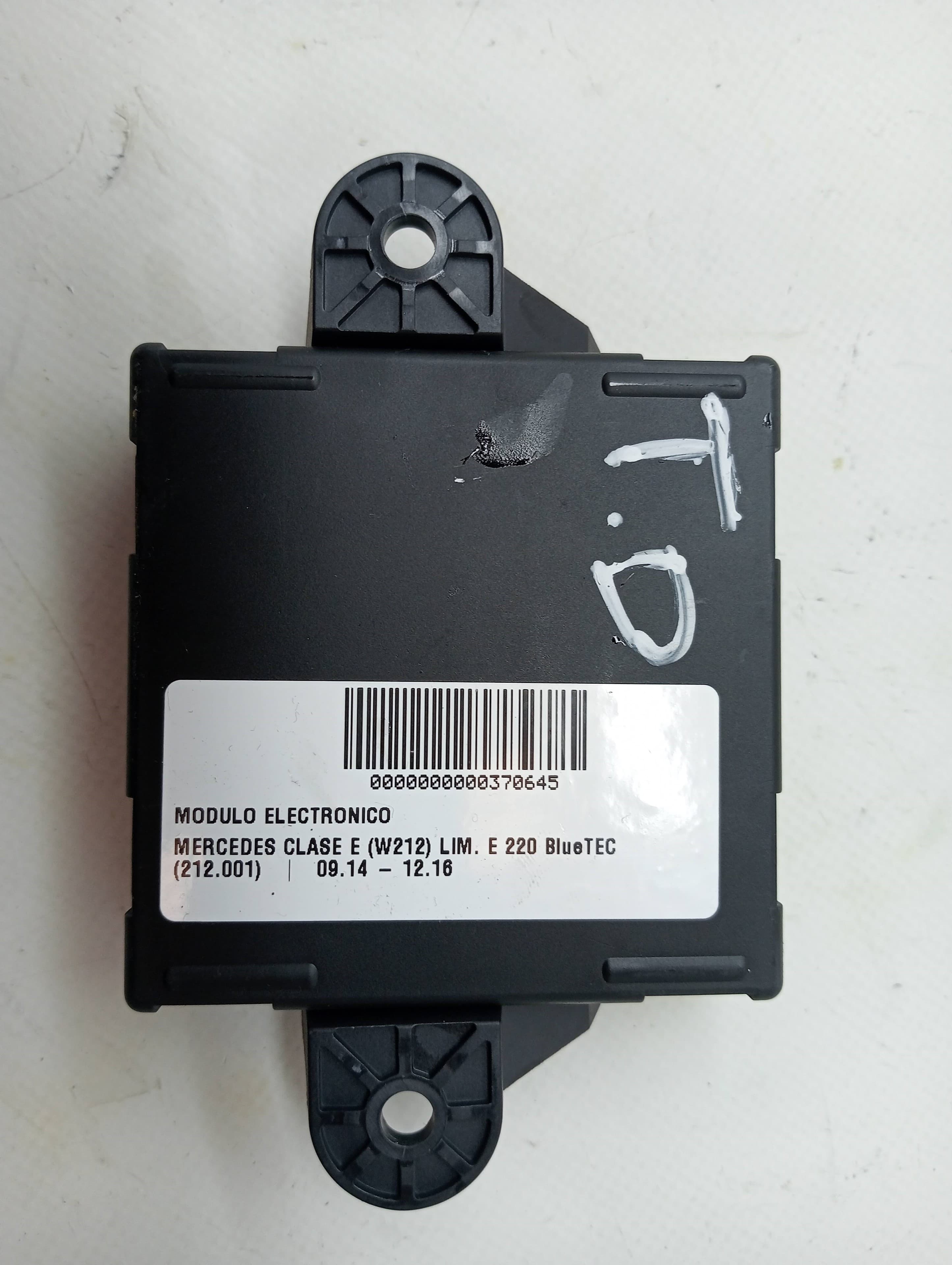 Modulo electronico MERCEDES-BENZ CLASE E (W212) LIM. 2