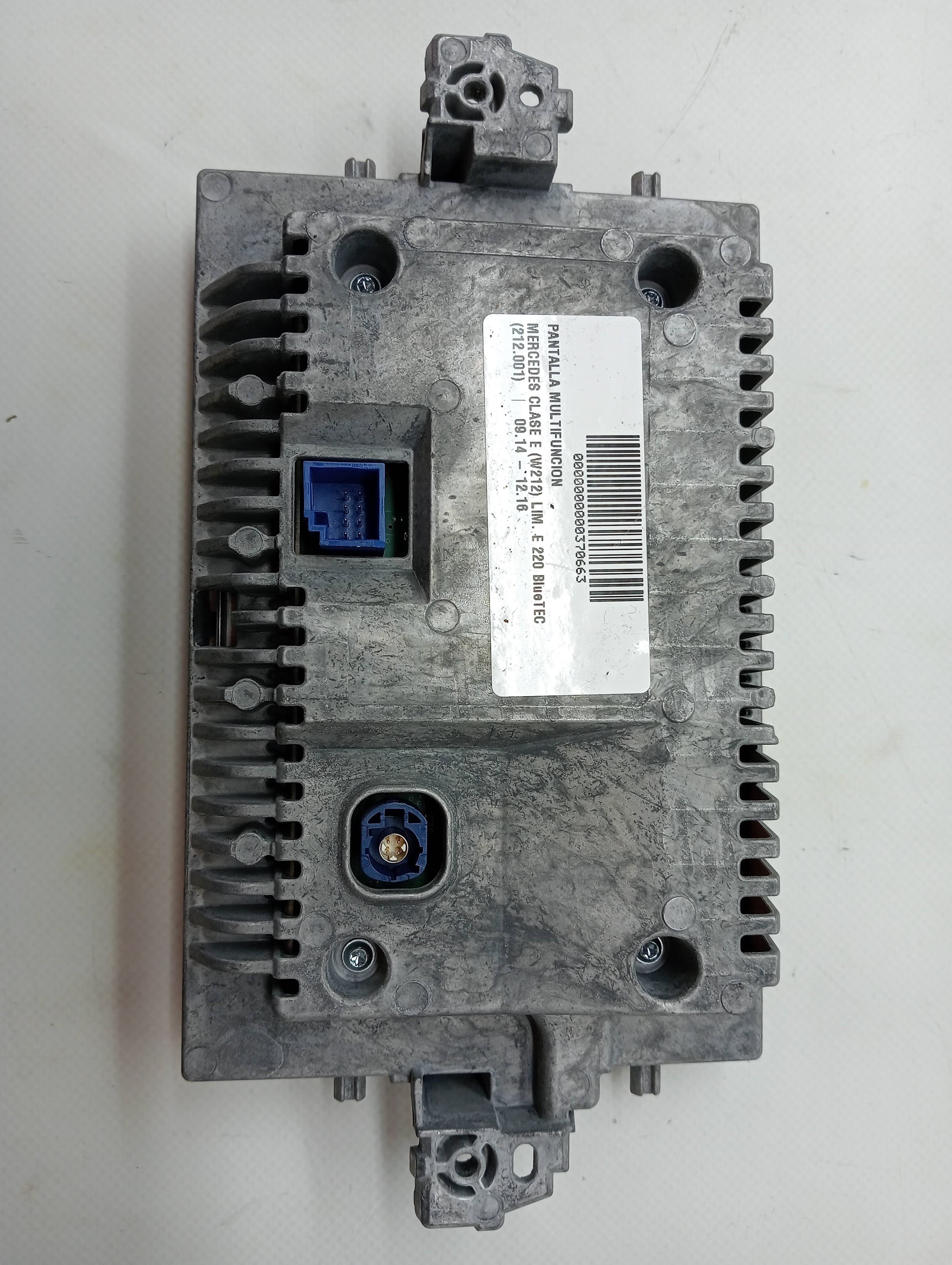 Pantalla multifuncion MERCEDES-BENZ CLASE E (W212) LIM.