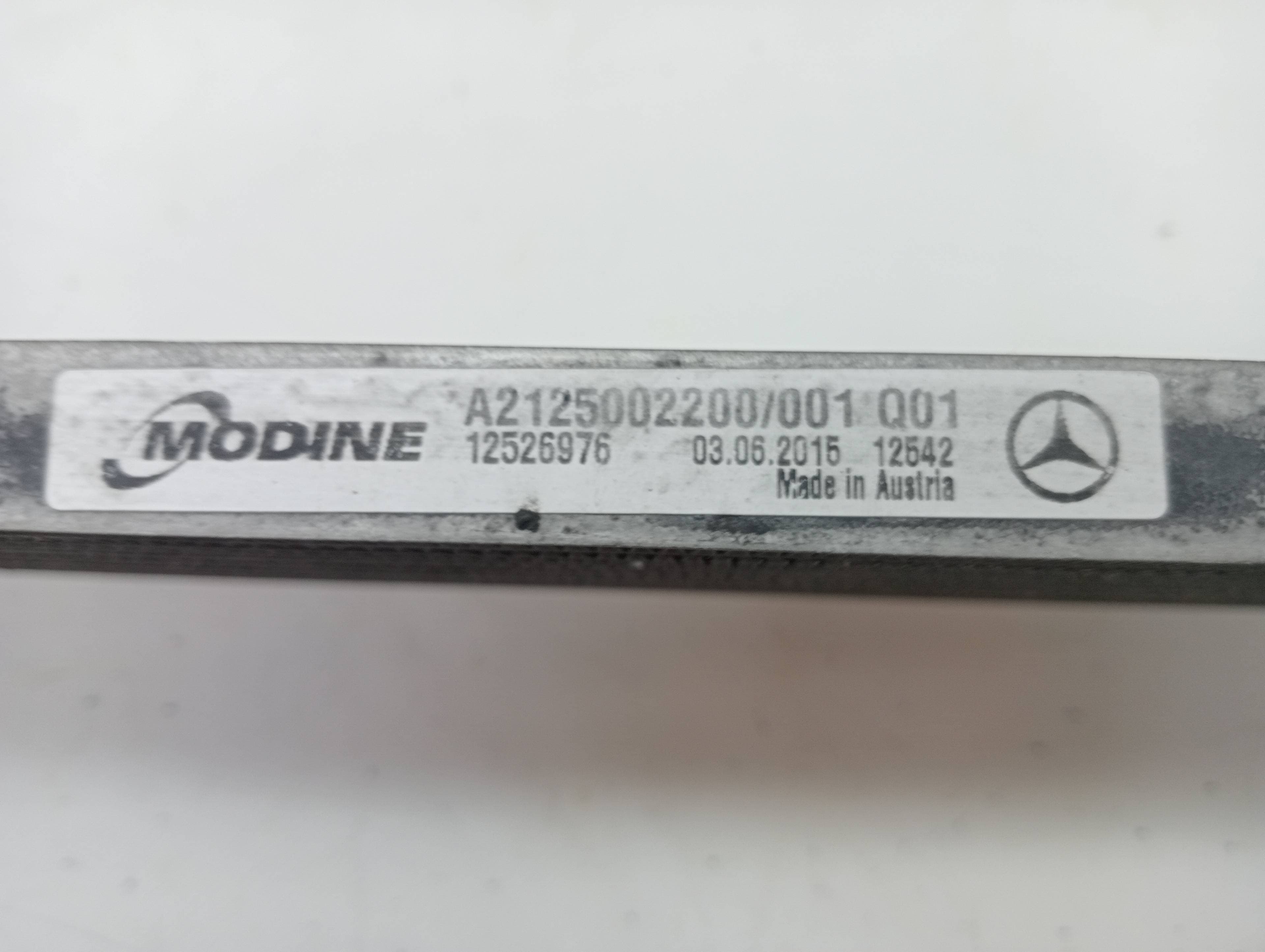 Radiador aceite MERCEDES-BENZ CLASE E (W212) LIM. 2