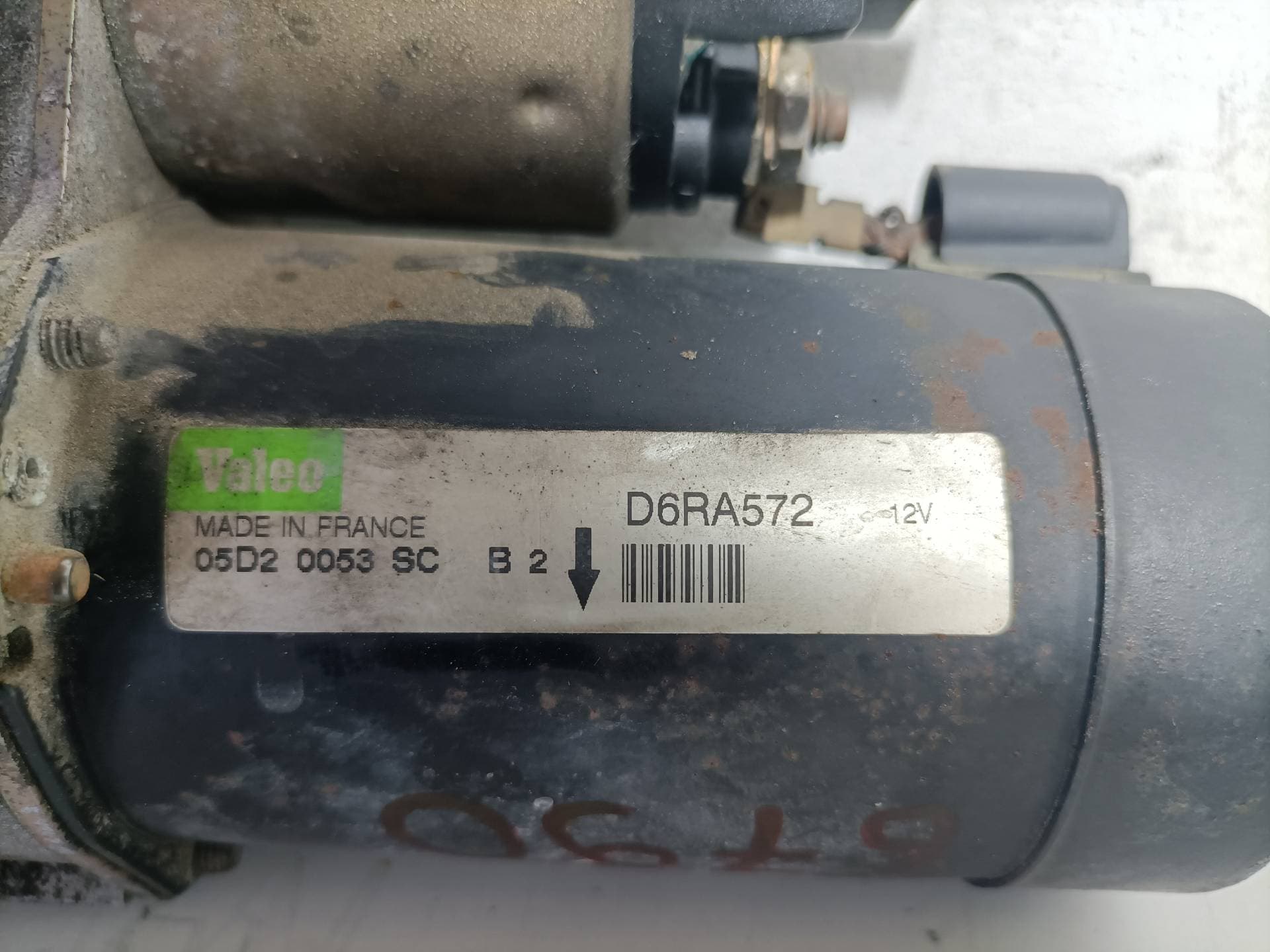 Motor arranque PEUGEOT 307 (S1) 2