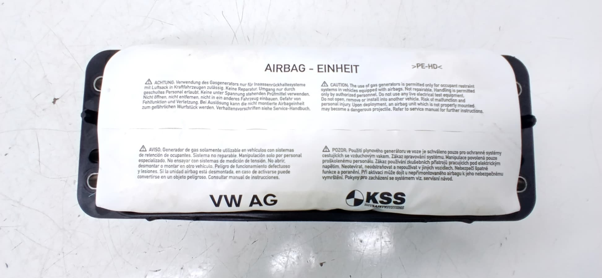 Airbag delantero derecho VOLKSWAGEN GOLF VII LIM 4