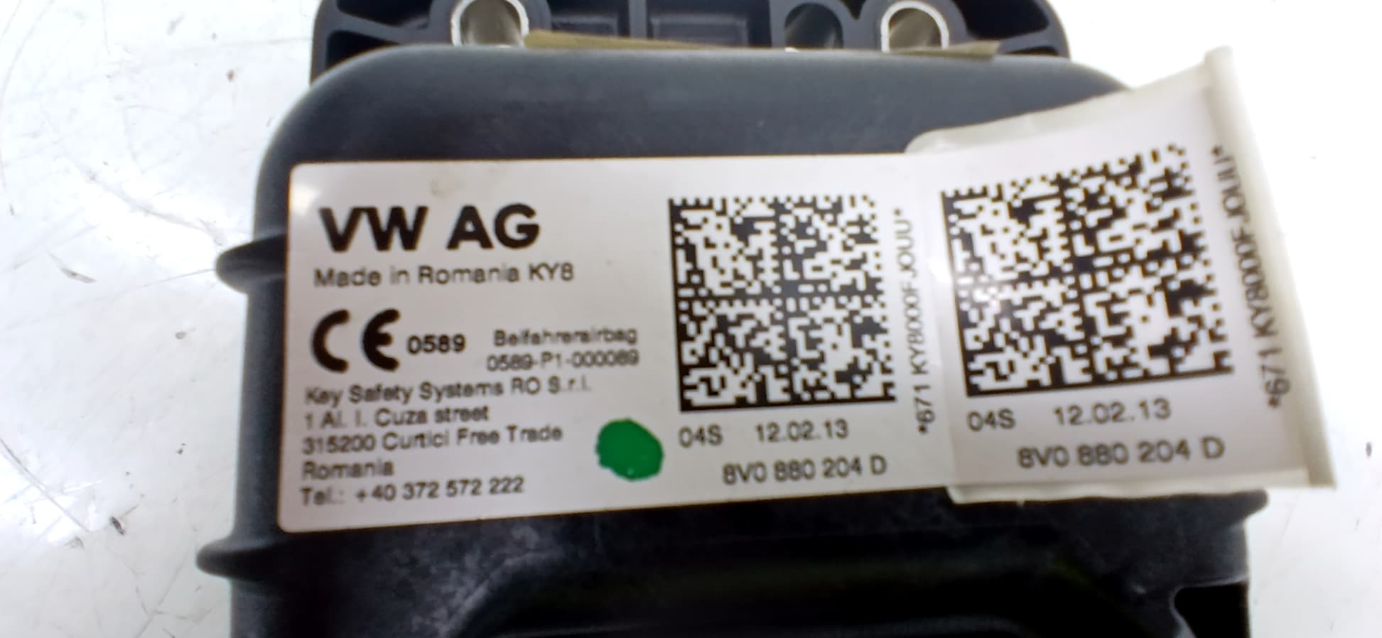 Airbag delantero derecho VOLKSWAGEN GOLF VII LIM