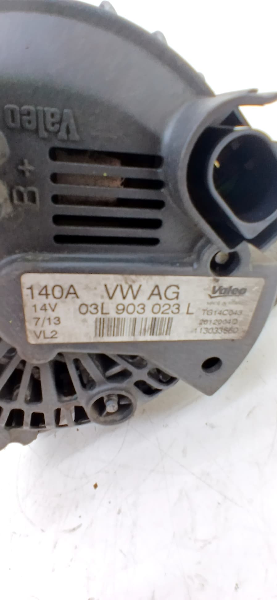 Alternador VOLKSWAGEN GOLF VII LIM 2