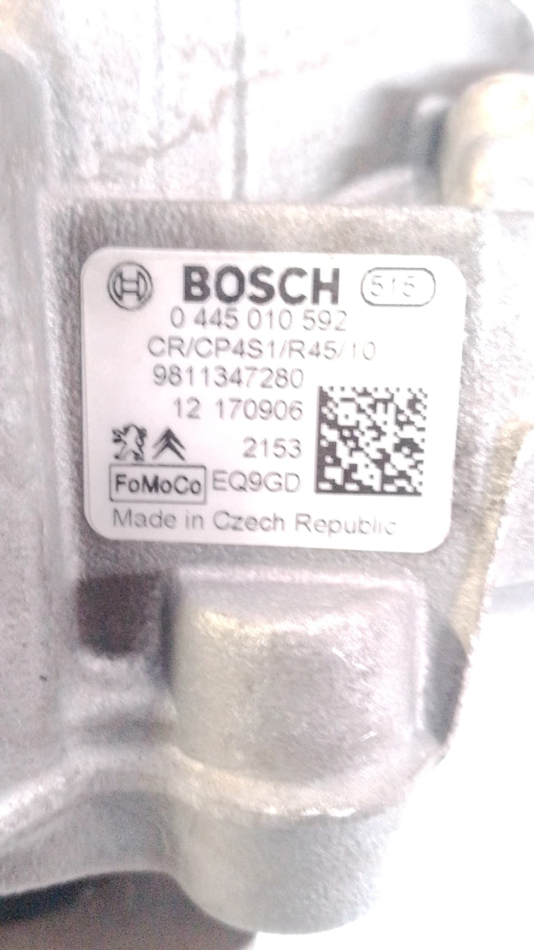 Bomba inyeccion FORD TRANSIT COURIER 2