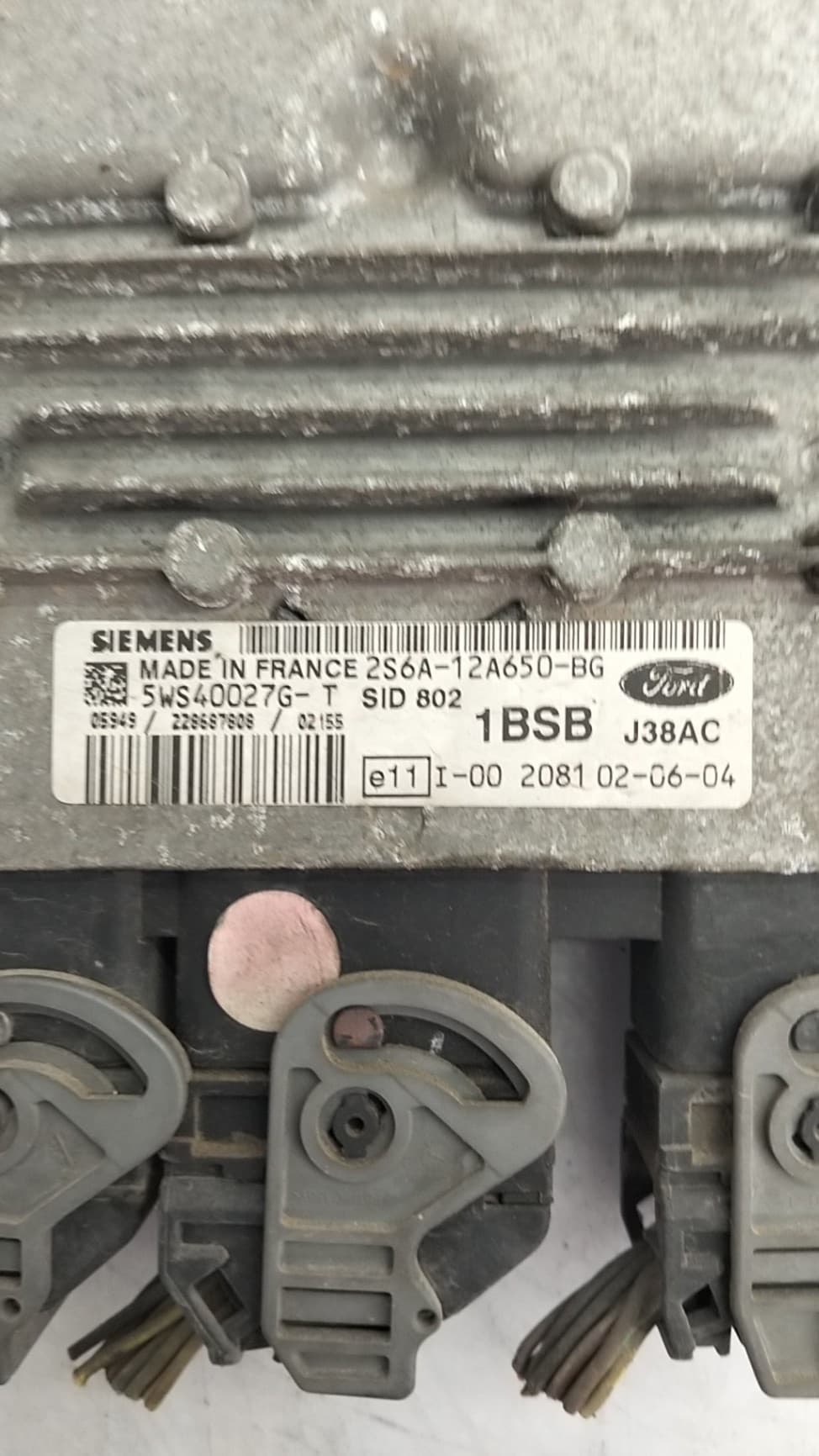 Centralita motor uce FORD FIESTA (CBK) 2