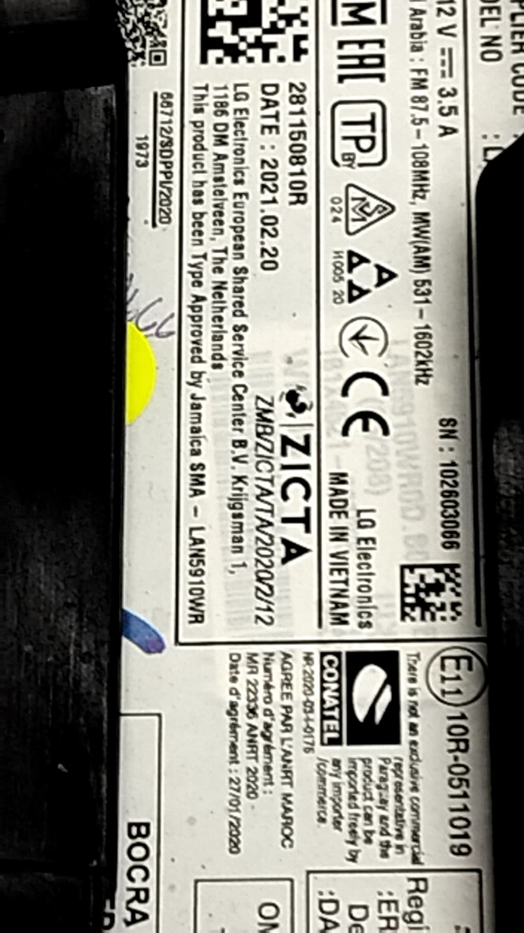 Sistema audio / radio cd DACIA SANDERO 2
