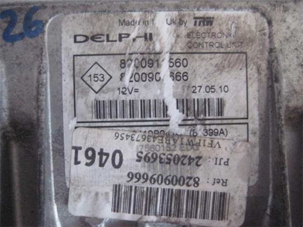 Centralita motor uce RENAULT KANGOO 2