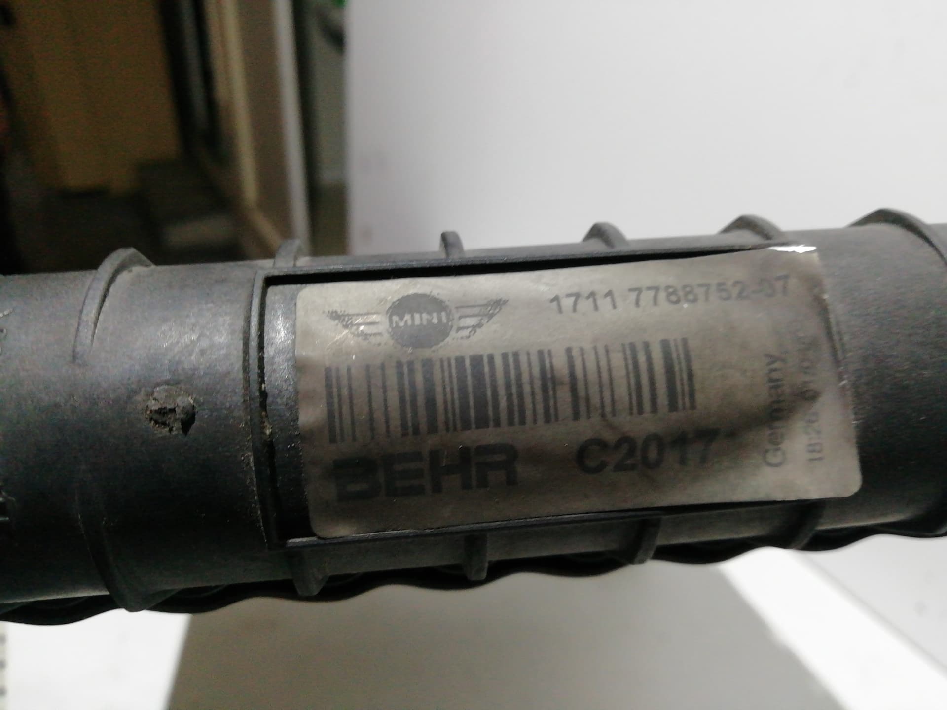 Radiador agua BMW MINI (R50,R53) 2