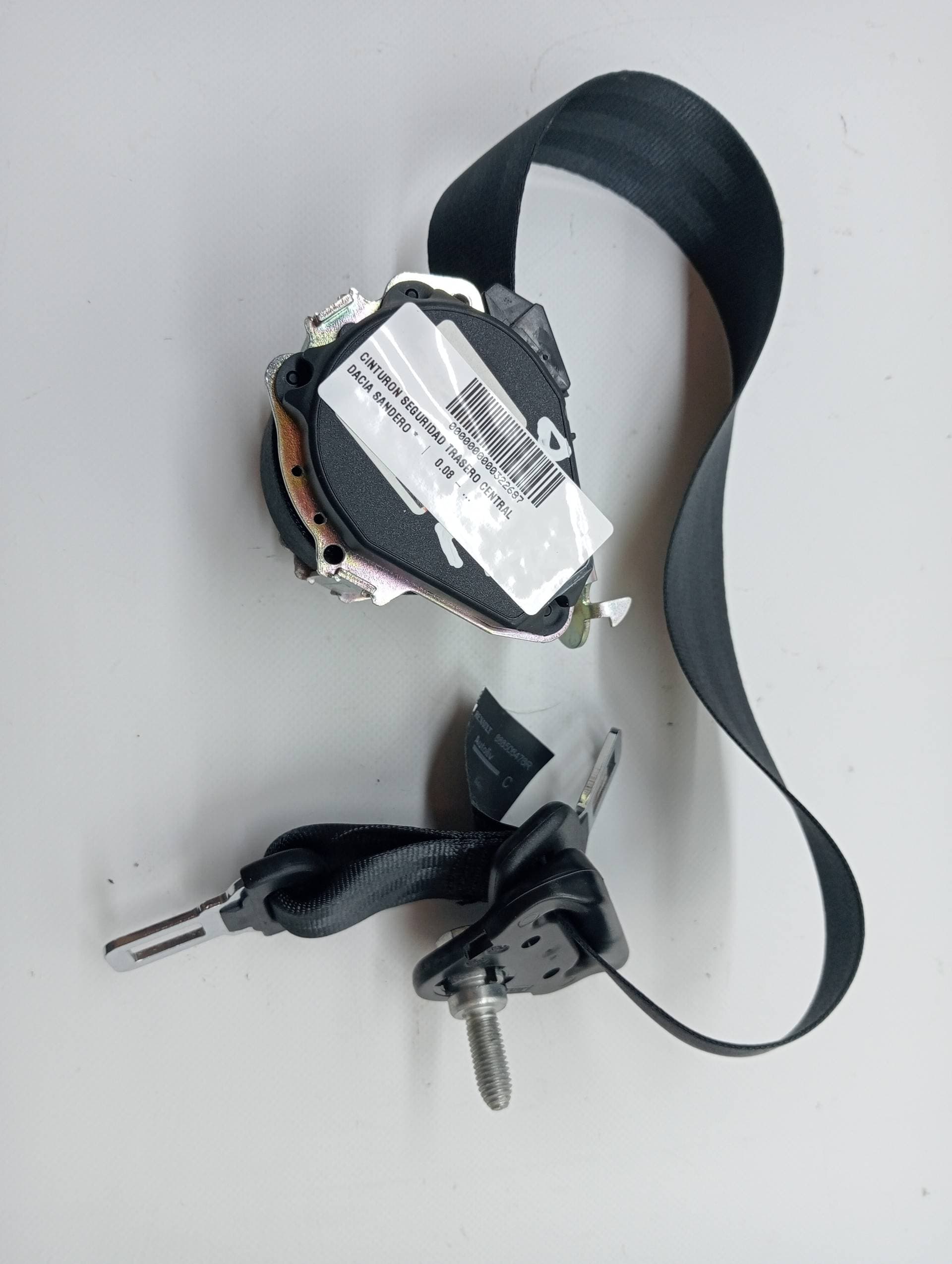Cinturon seguridad trasero central DACIA SANDERO