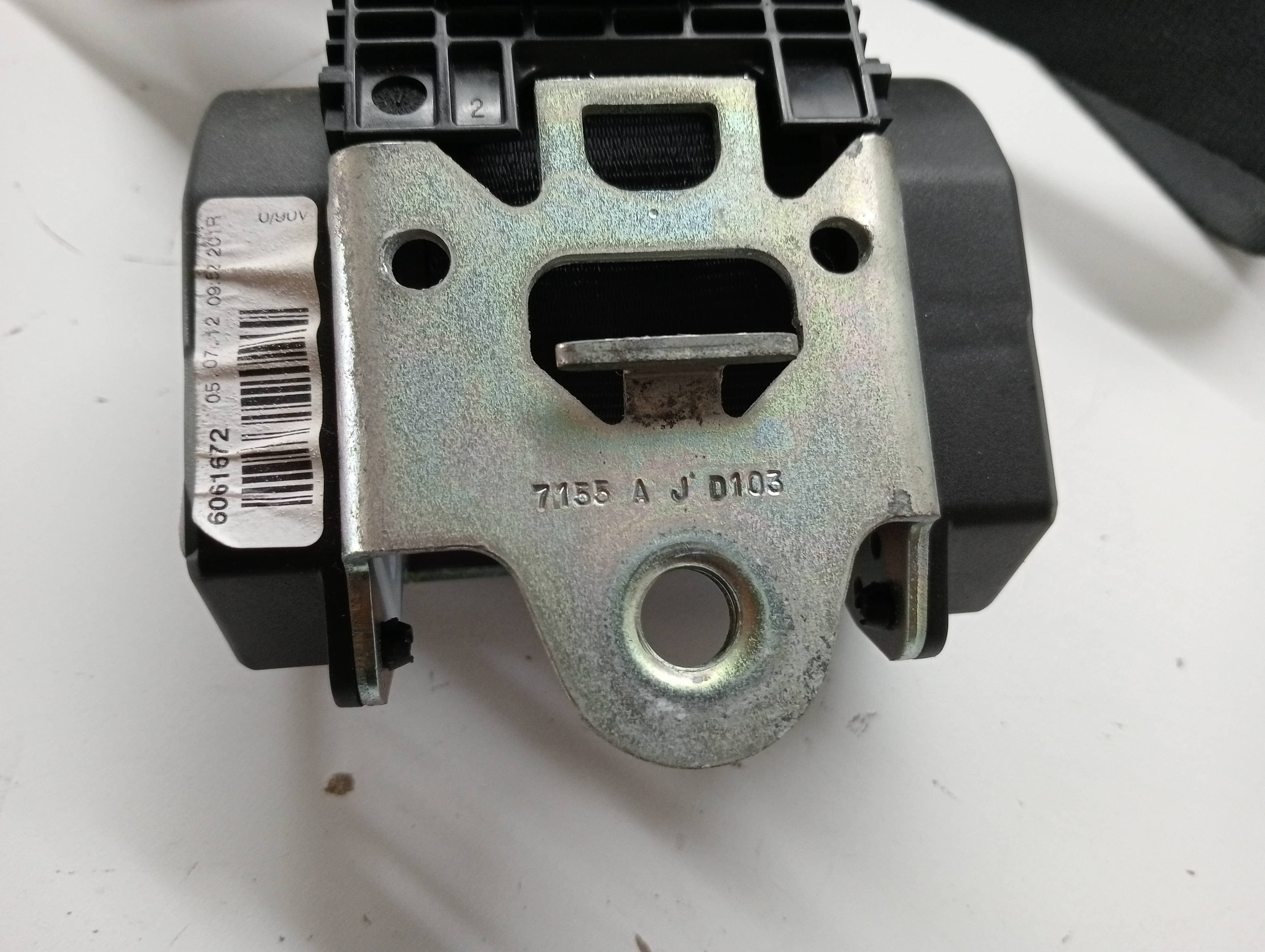 Cinturon seguridad trasero derecho SEAT LEON (5F1) 2