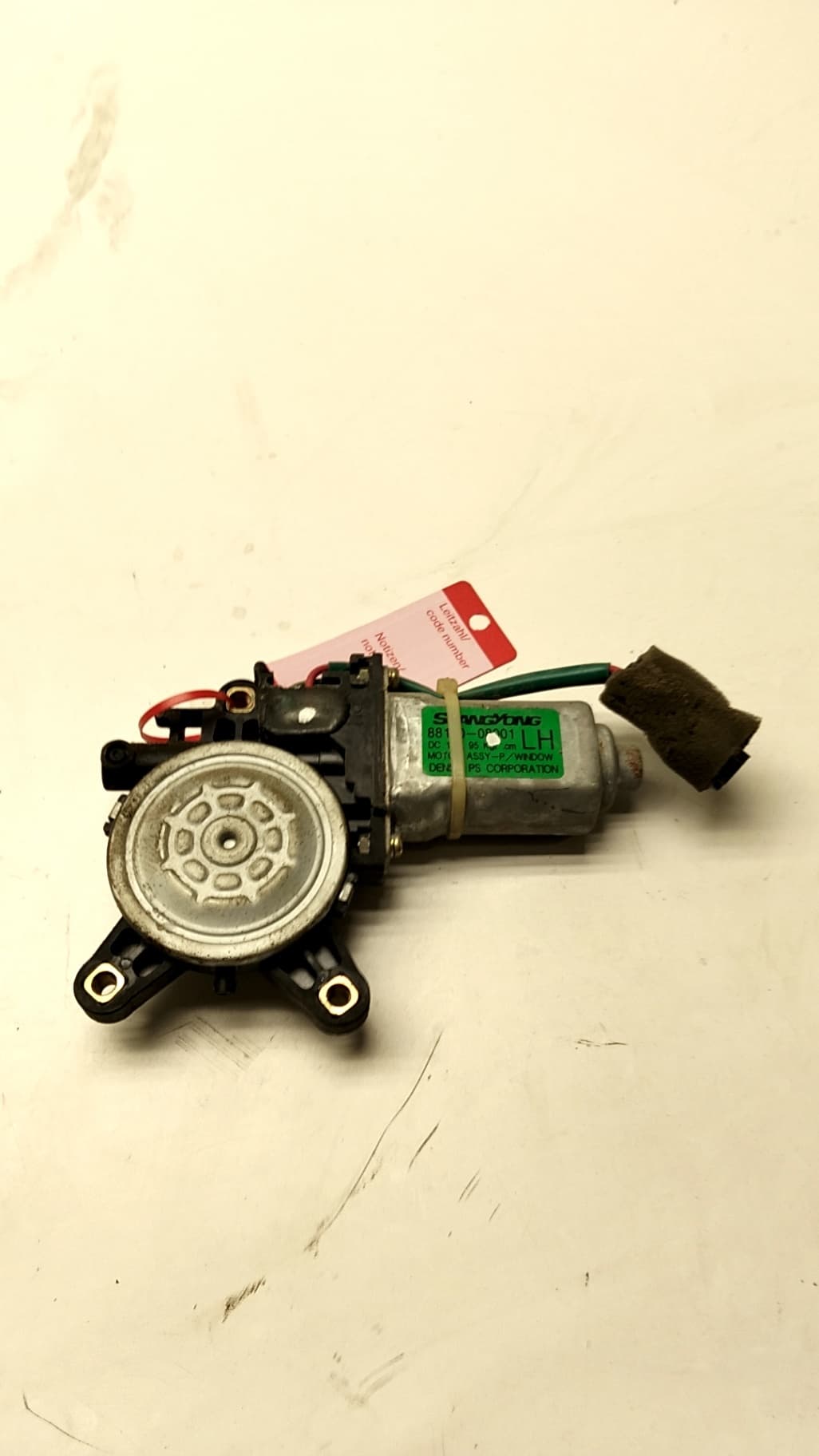 Motor elevalunas trasero izquierdo SSANGYONG REXTON 2
