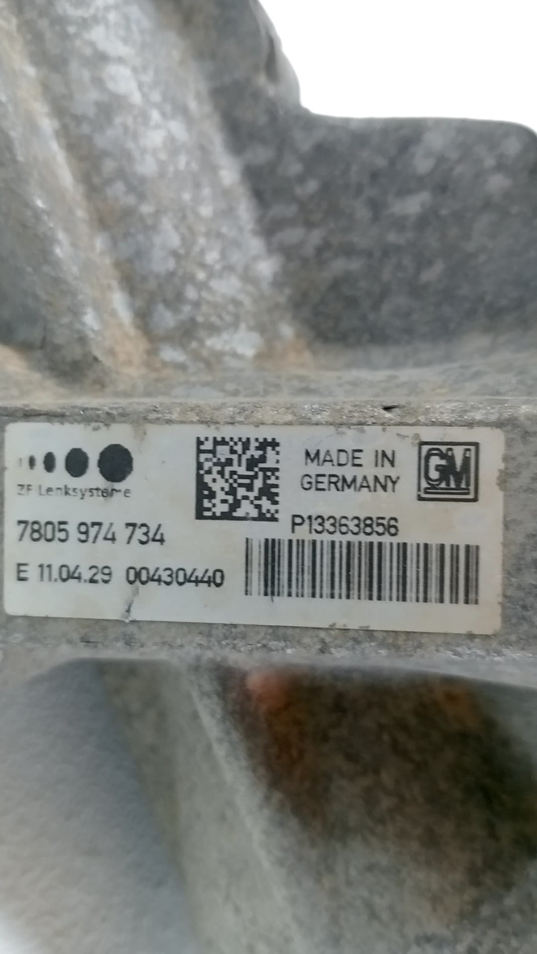 Cremallera direccion CHEVROLET ORLANDO (J309) 4