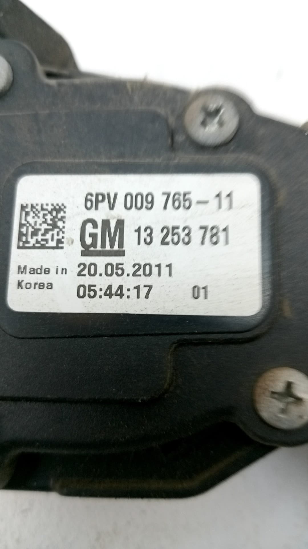 Pedal acelerador CHEVROLET ORLANDO (J309) 3
