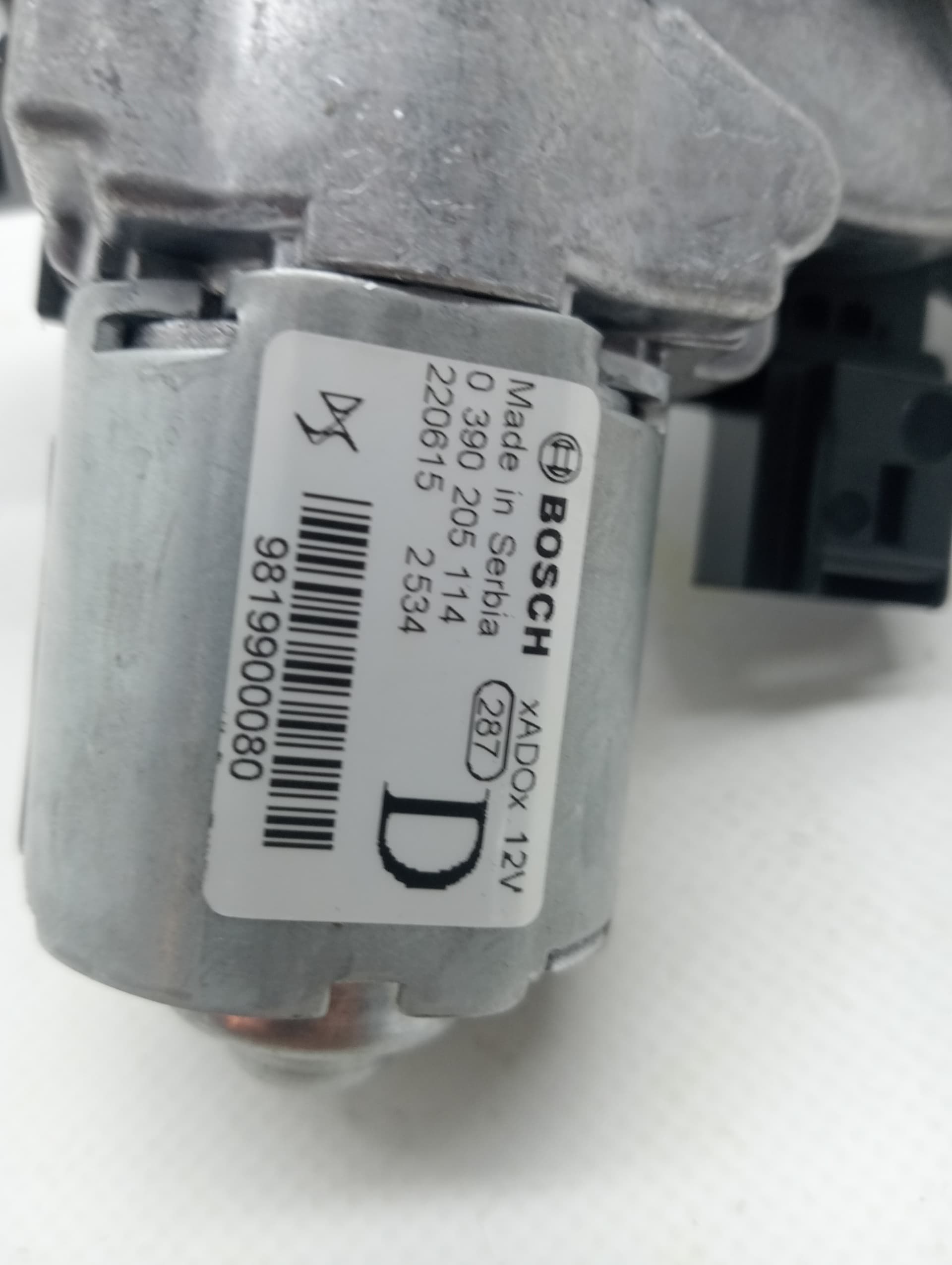 Motor limpia trasero PEUGEOT 2008 (P1) 2