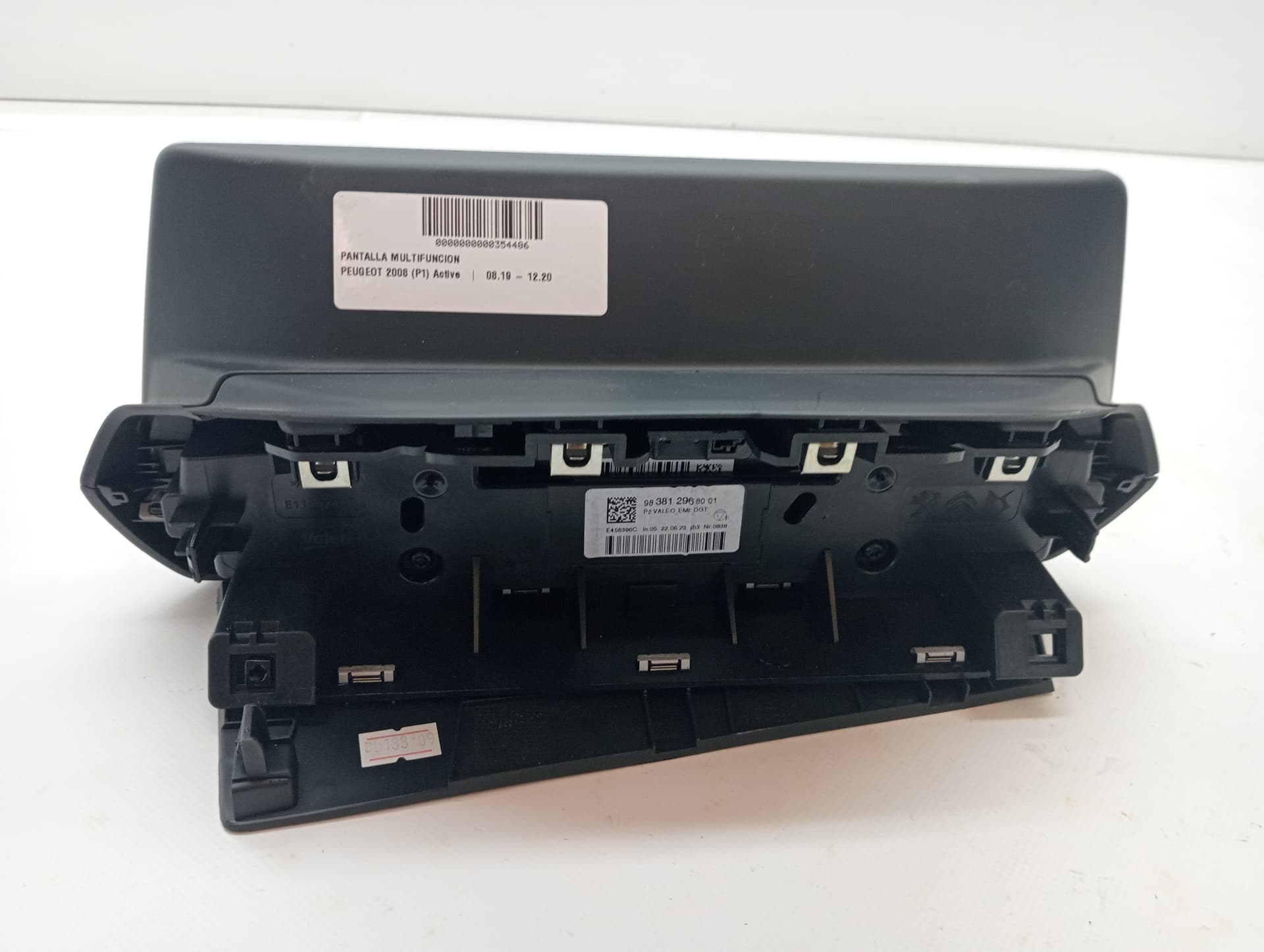 Pantalla multifuncion PEUGEOT 2008 (P1)