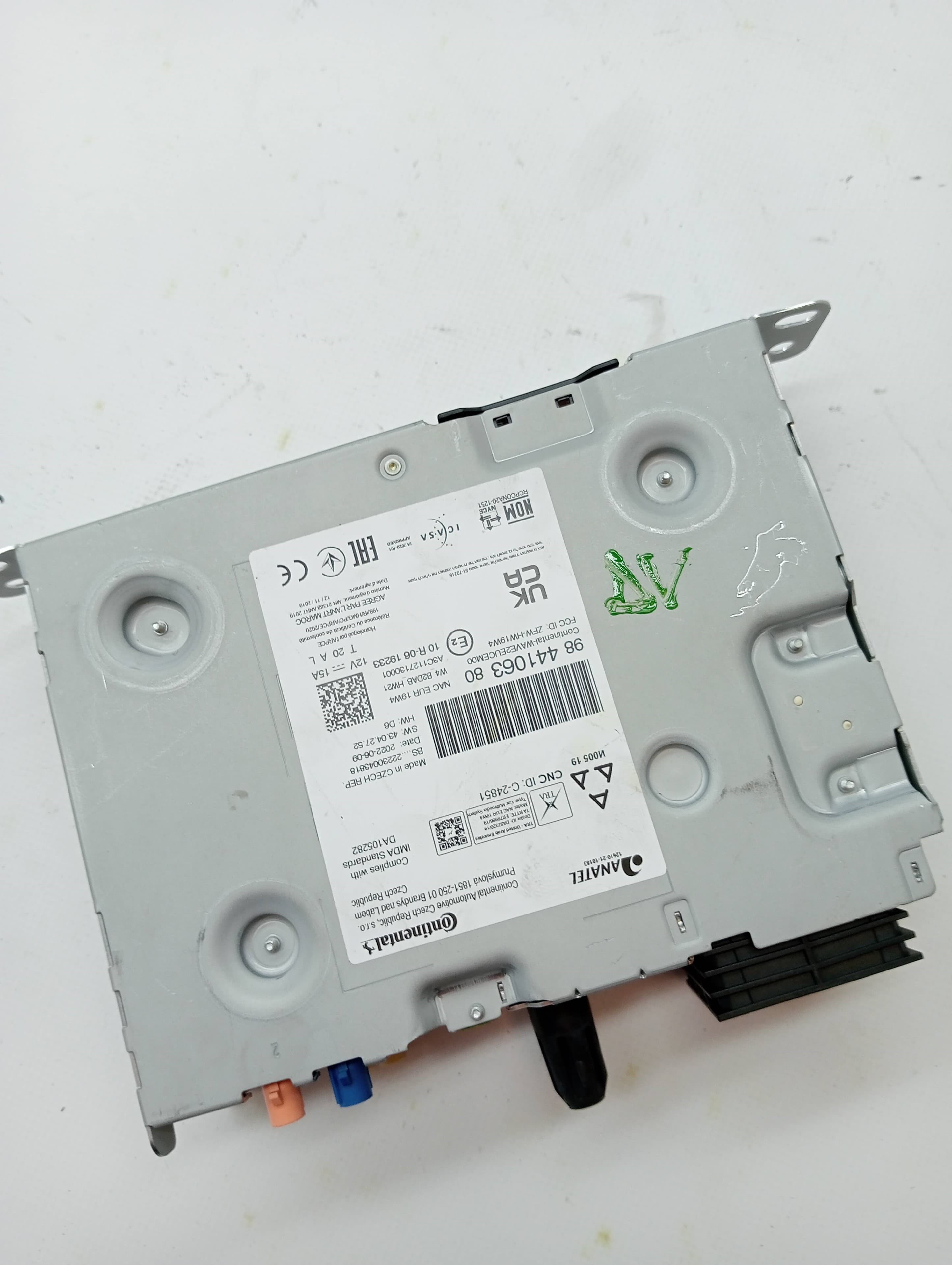 Sistema audio / radio cd PEUGEOT 2008 (P1) 2