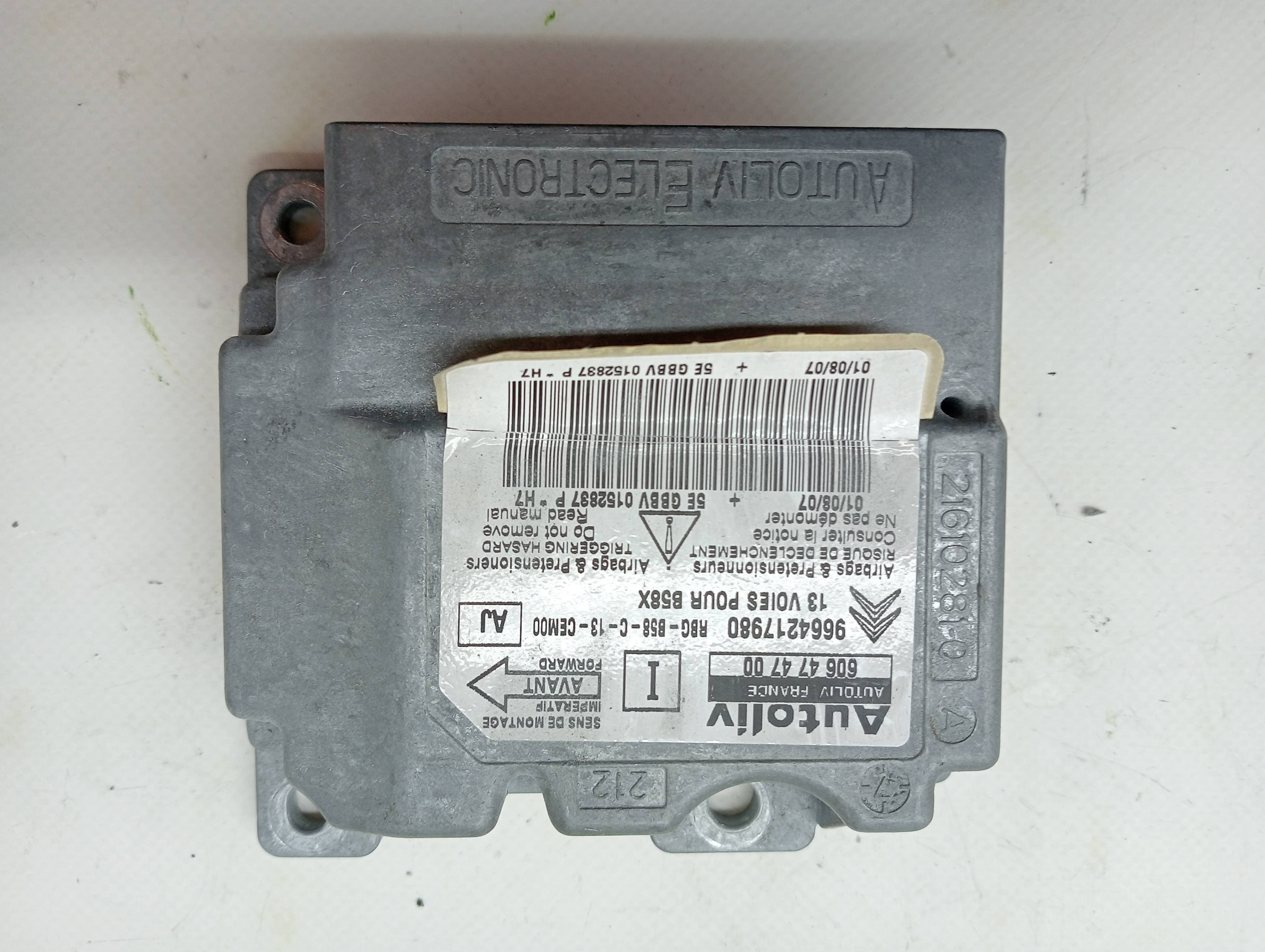 Centralita airbag CITROEN C4 GRAND PICASSO