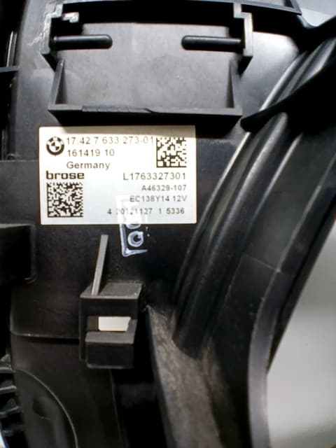 Electroventilador BMW 5 (F10) 2