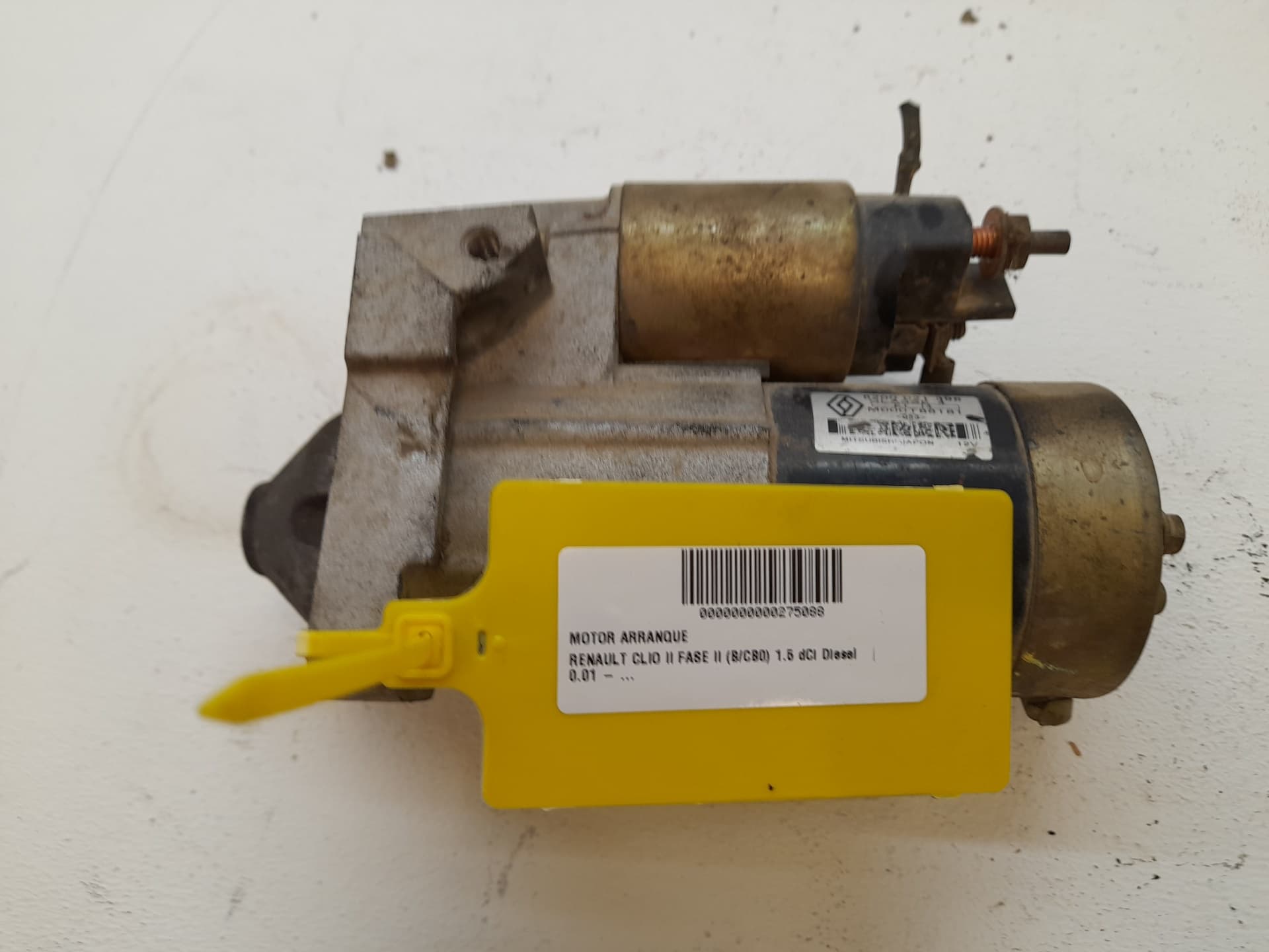 Motor arranque RENAULT CLIO II FASE II (B/CB0)