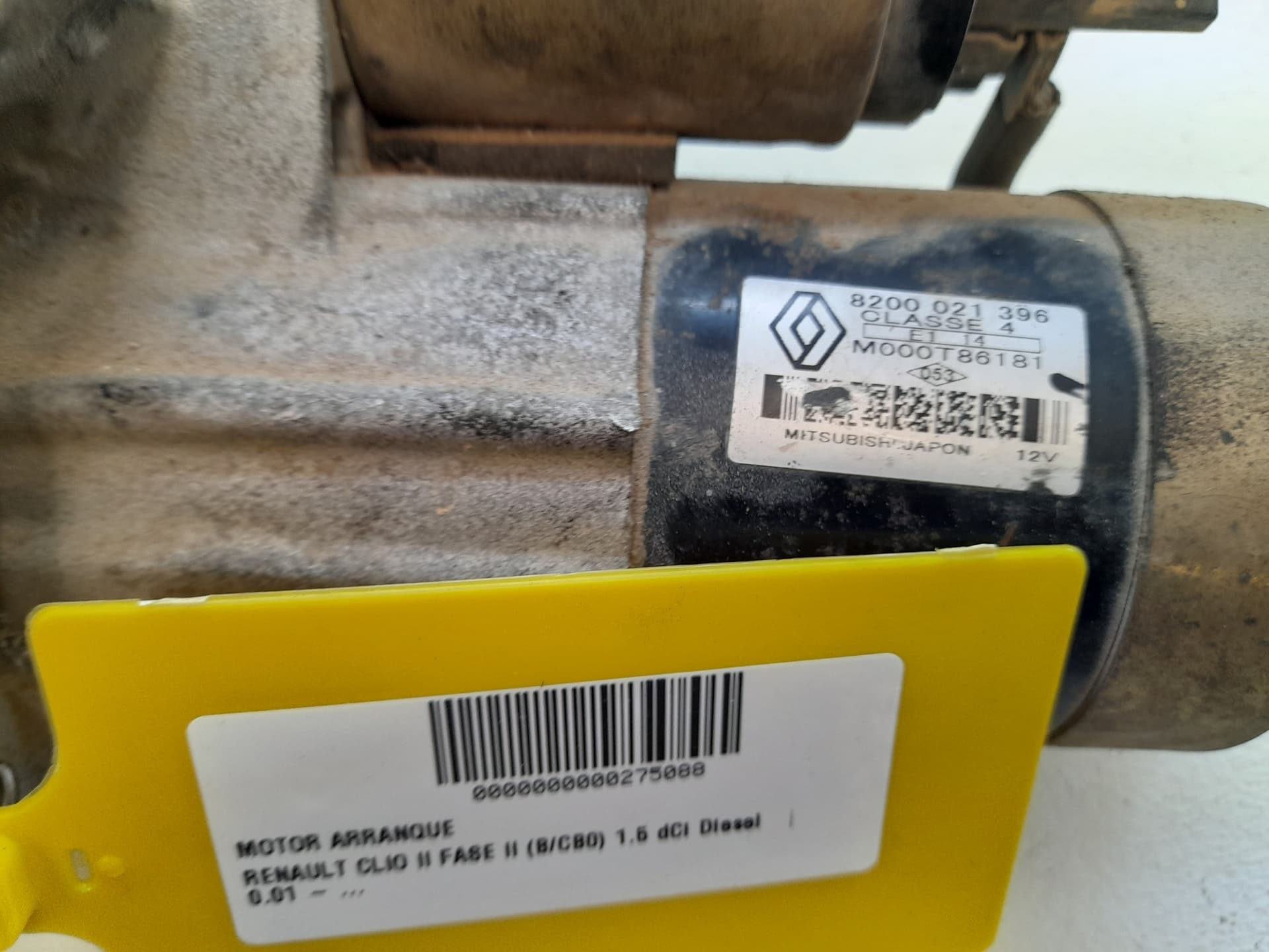 Motor arranque RENAULT CLIO II FASE II (B/CB0) 2