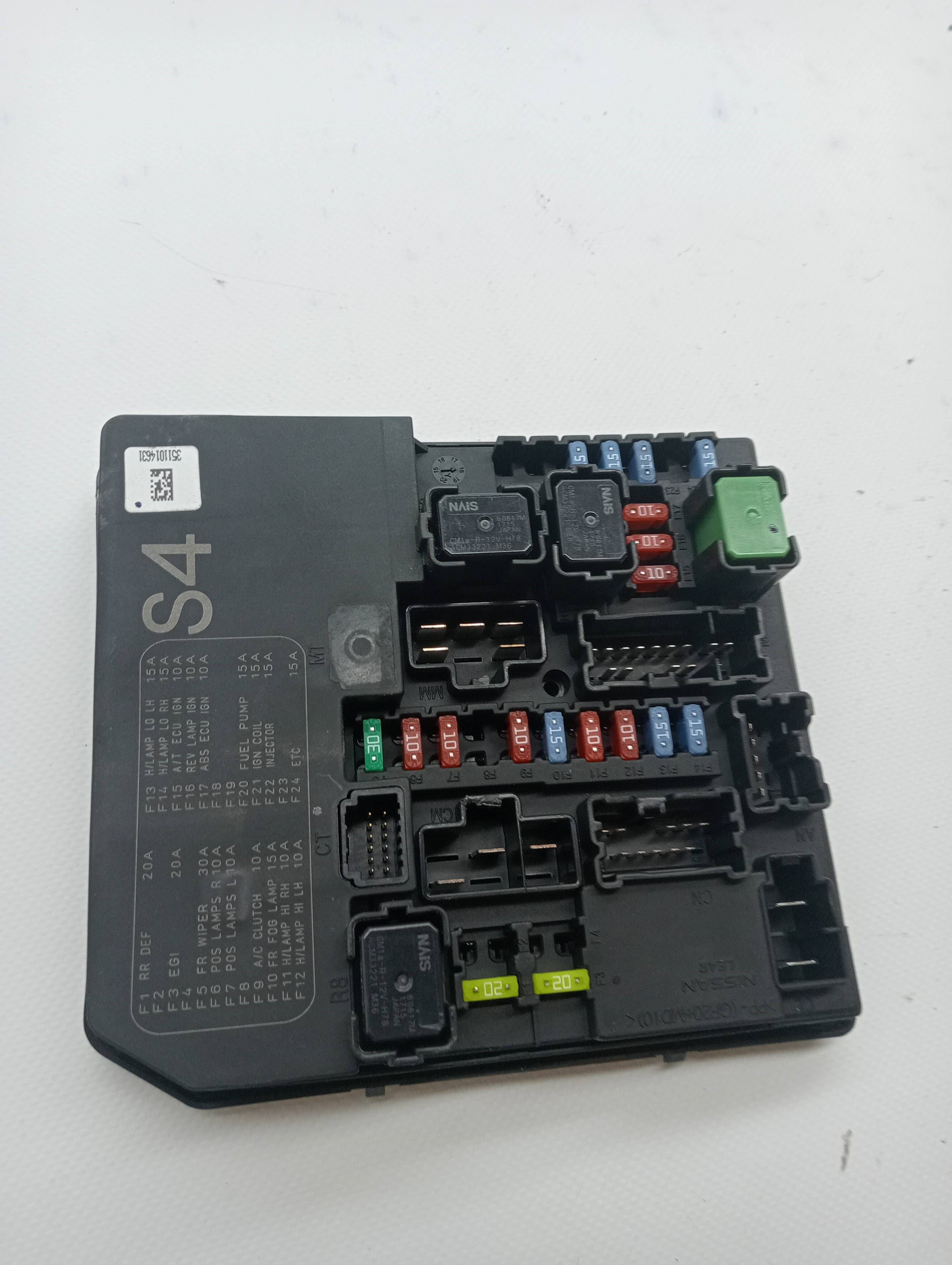 Caja reles / fusibles NISSAN JUKE (F15)