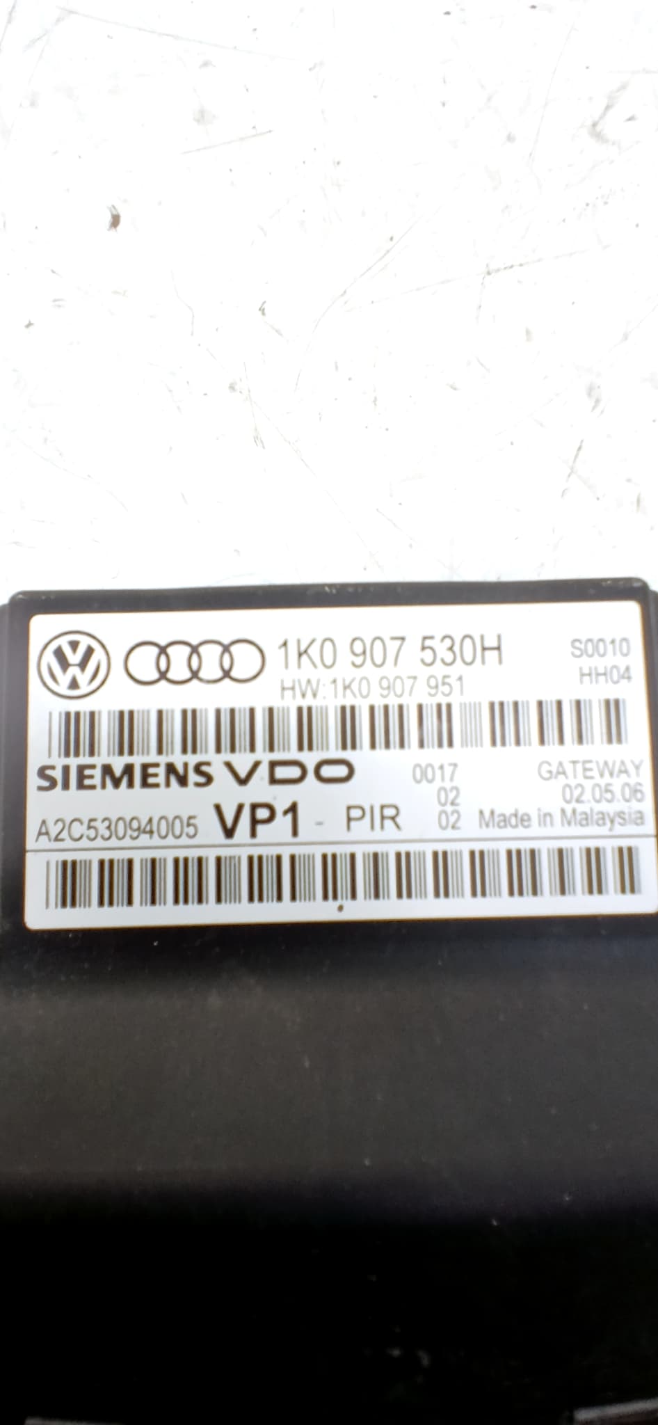 Recambio VOLKSWAGEN CADDY KA/KB (2K) ref. 1K0907530H 2