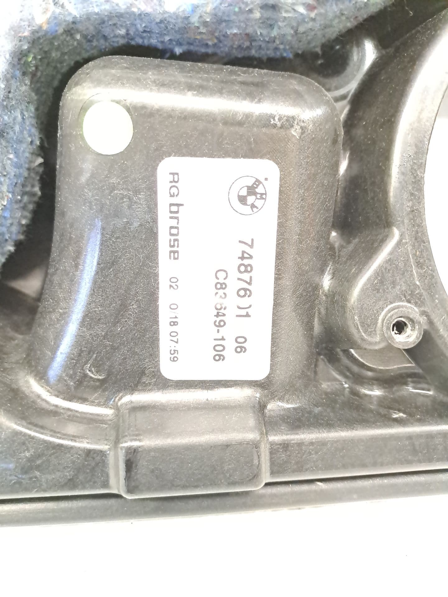 Elevalunas trasero izquierdo BMW X3 (F25) 4