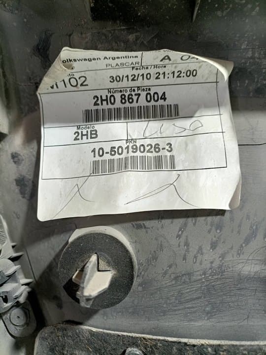 Guarnecido puerta delantera derecha VOLKSWAGEN AMAROK 2