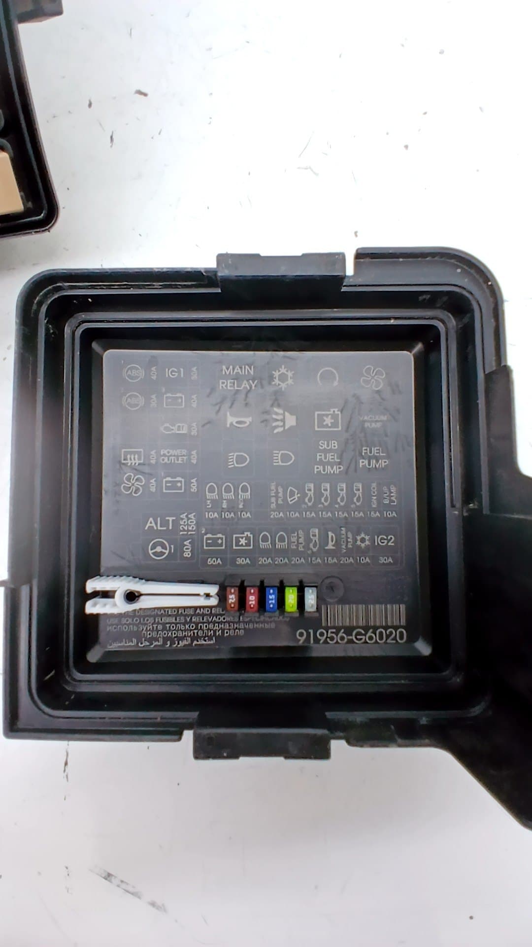 Caja reles / fusibles KIA PICANTO (JA)