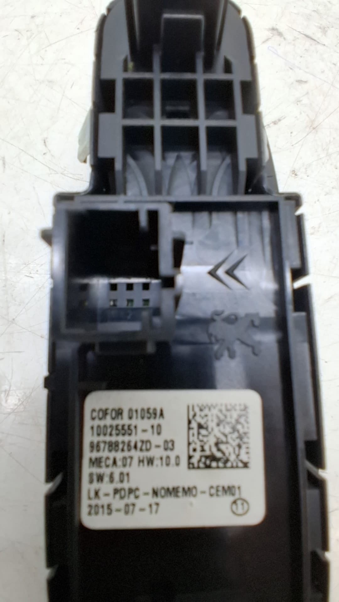 Mando elevalunas delantero izquierdo CITROEN C4 GRAND PICASSO 2