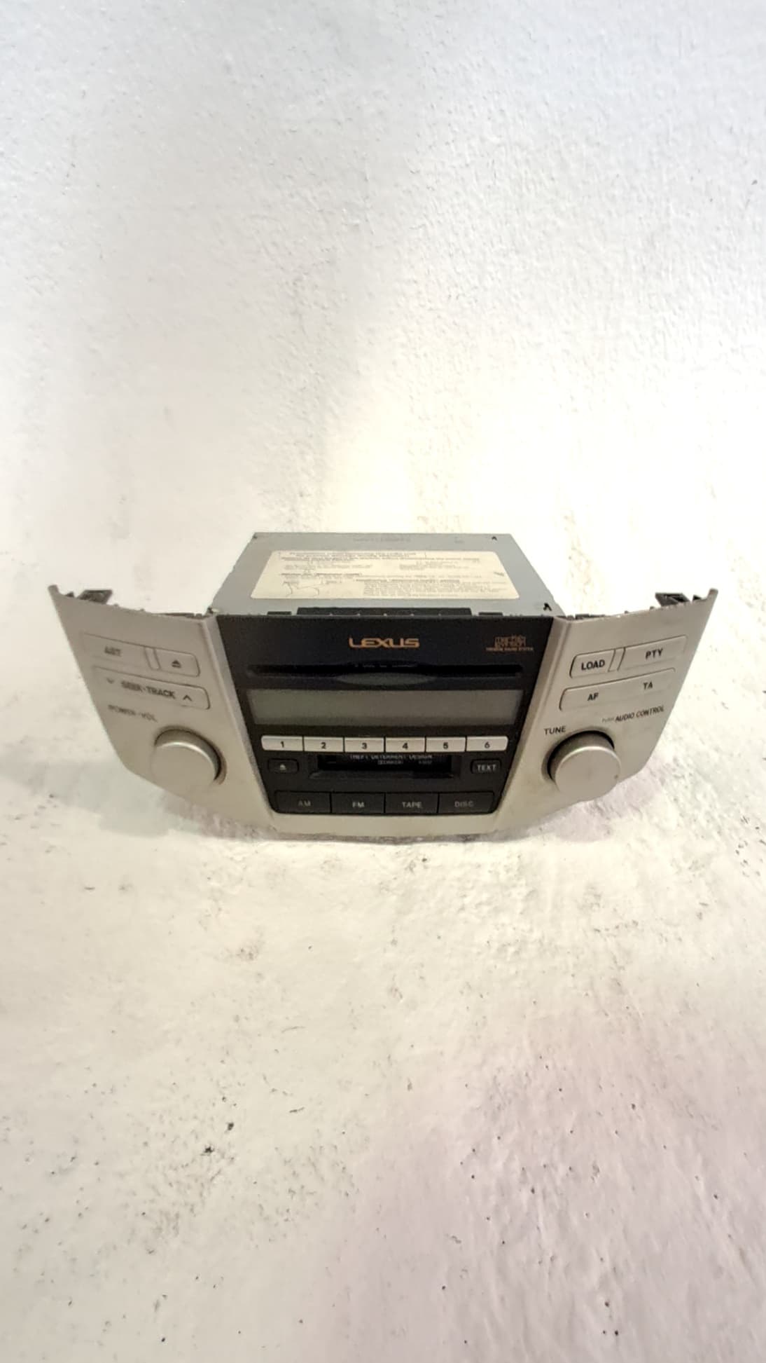 Sistema audio / radio cd LEXUS RX300 (MCU15)