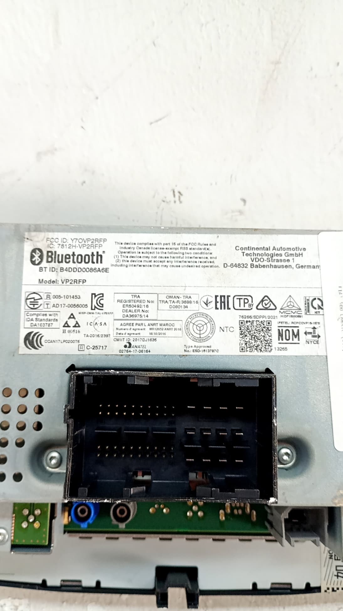Pantalla multifuncion FIAT 500 CABRIO (150) 2