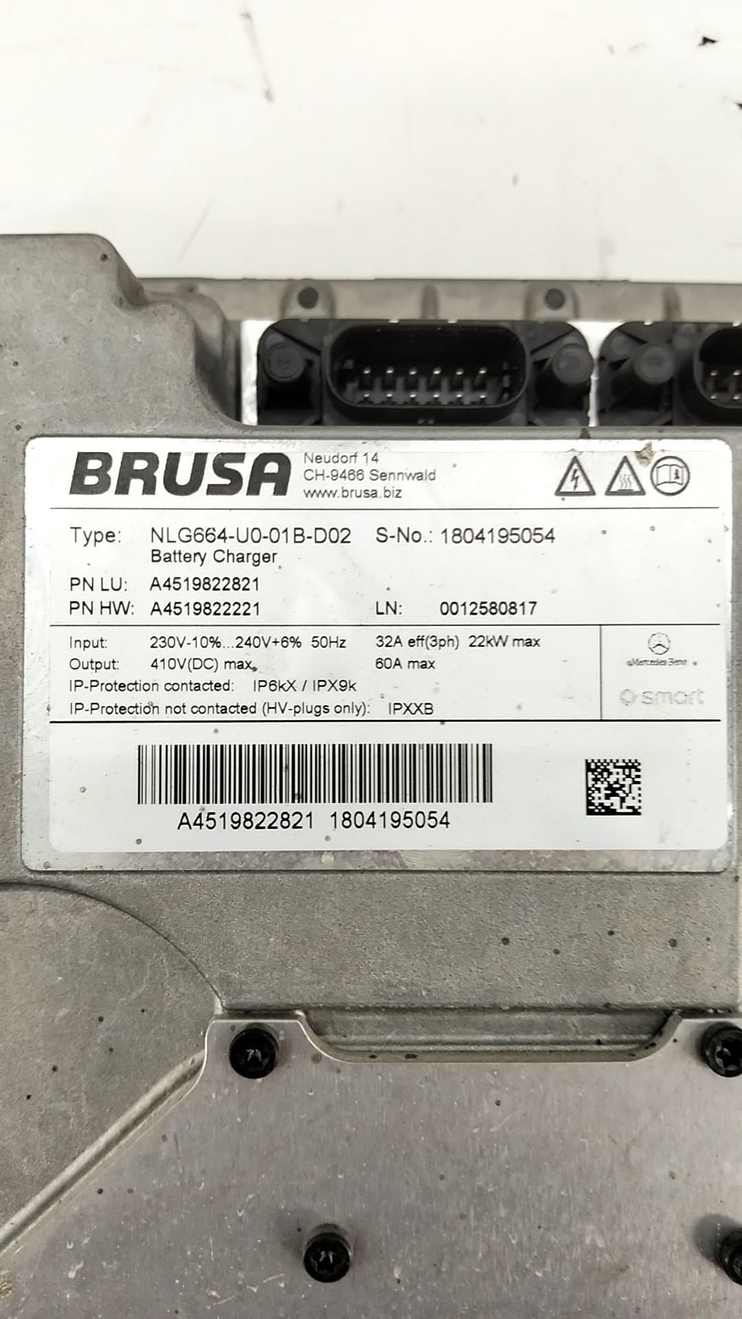 Recambio SMART FORTWO COUPE (451) ref. A4519822821 2