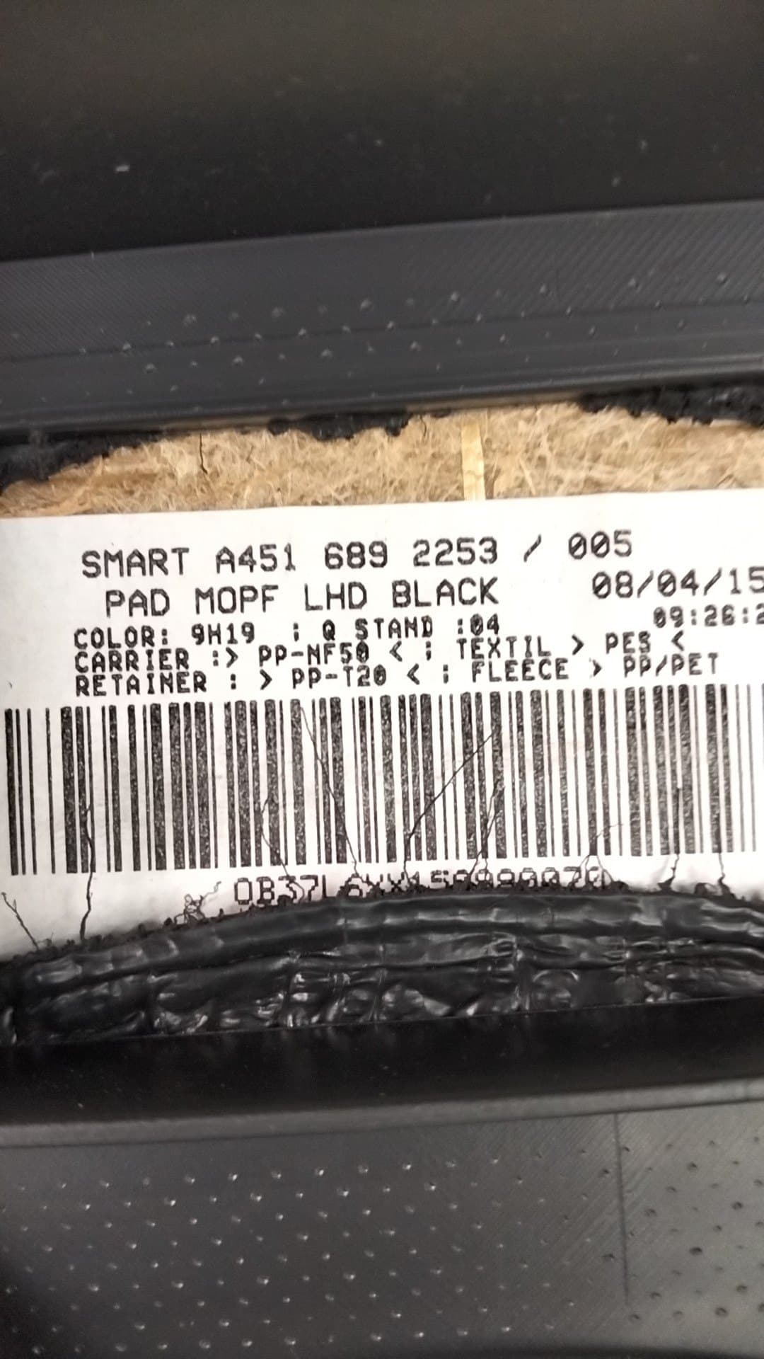 Salpicadero SMART FORTWO COUPE (451) 3