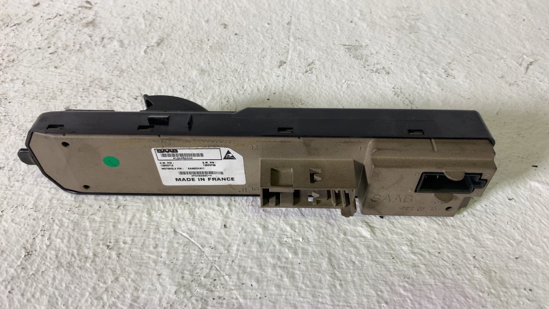 Mando elevalunas delantero derecho SAAB 9-3 BERLINA 2