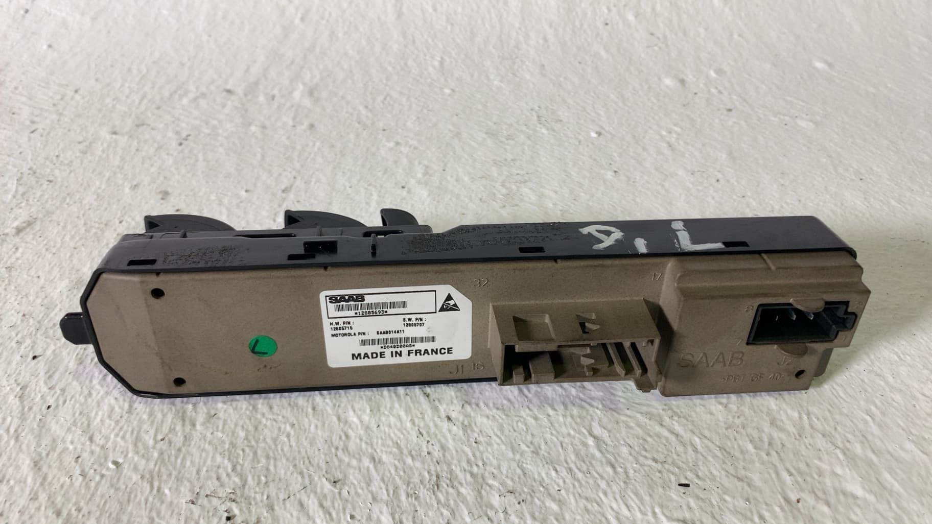 Mando elevalunas delantero izquierdo SAAB 9-3 BERLINA 2