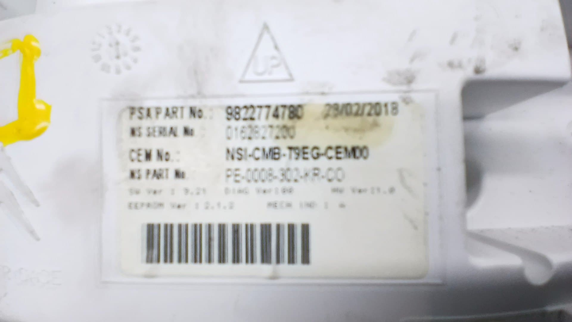 Cuadro instrumentos PEUGEOT 308 3