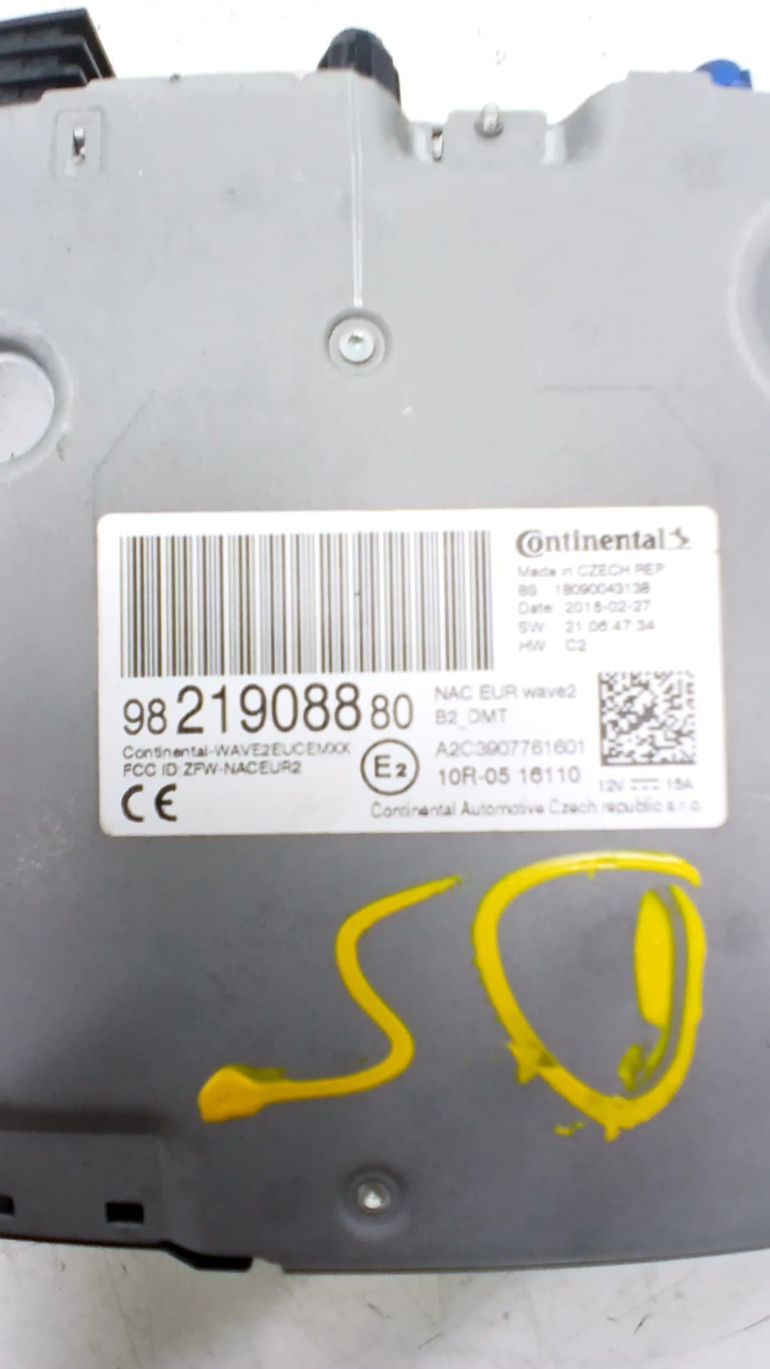 Sistema audio / radio cd PEUGEOT 308 3