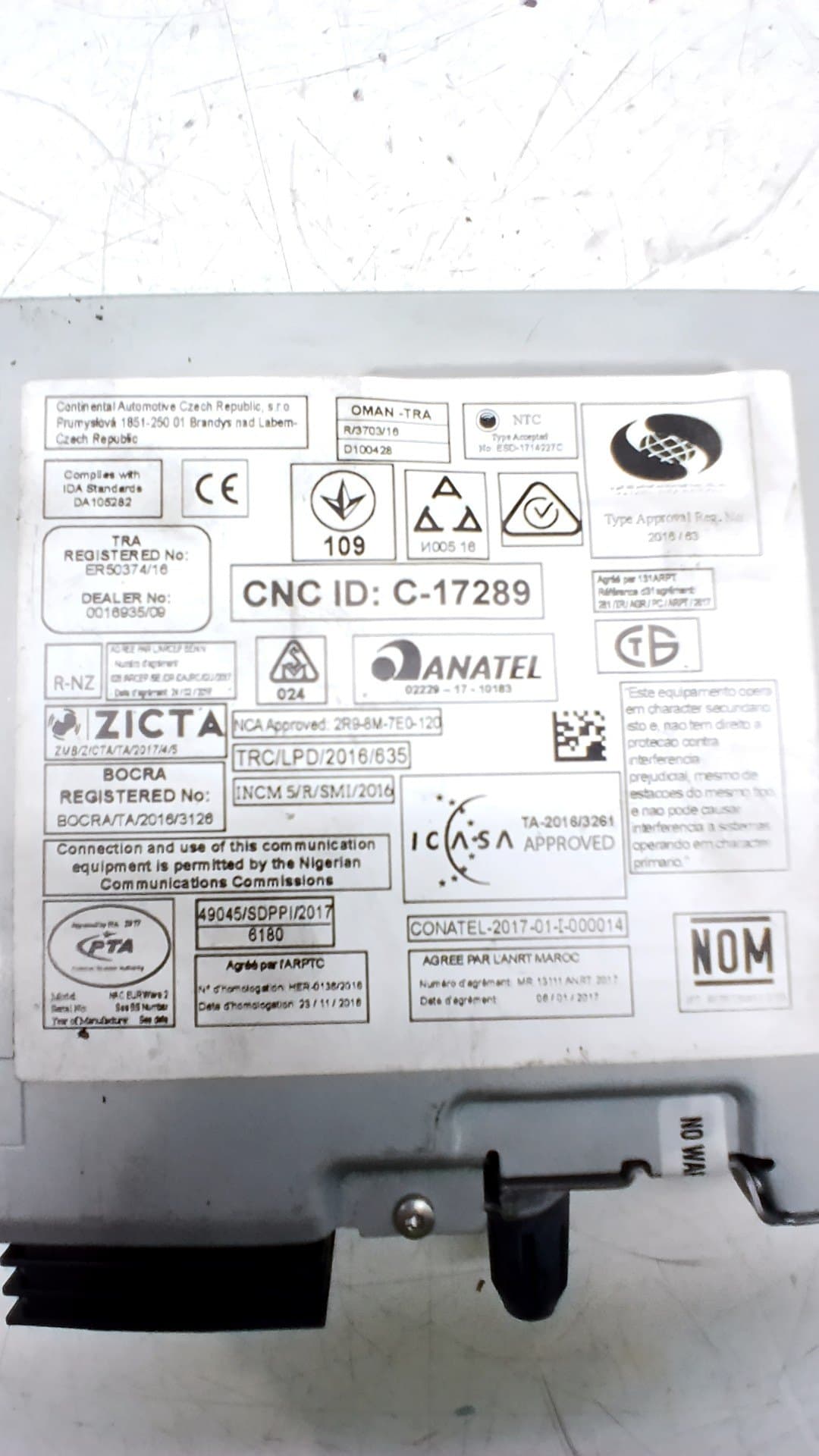Sistema audio / radio cd PEUGEOT 308 2