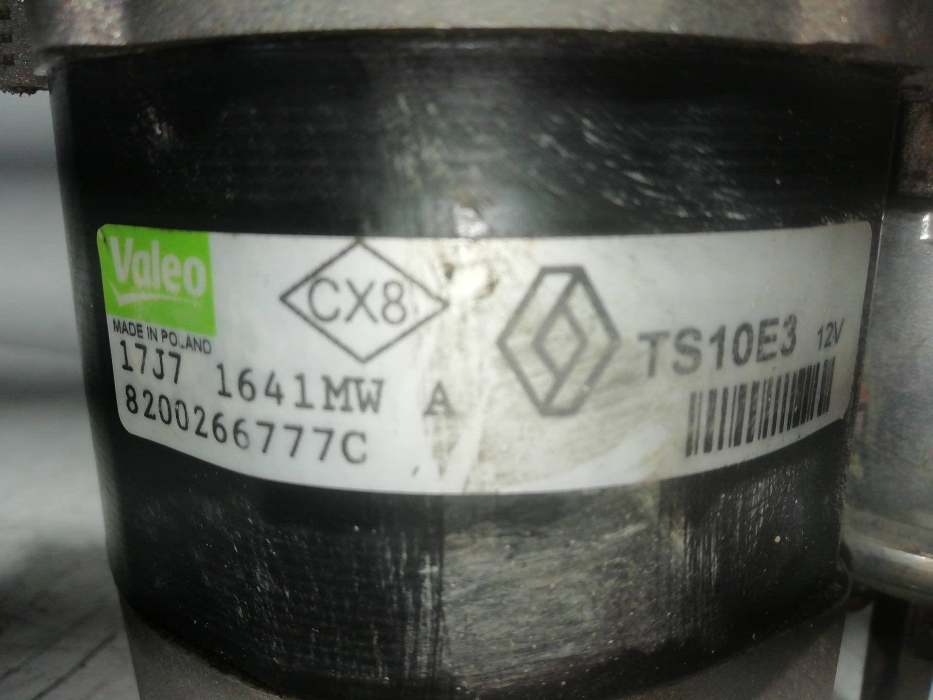 Motor arranque RENAULT MEGANE II CLASSIC BERLINA 2
