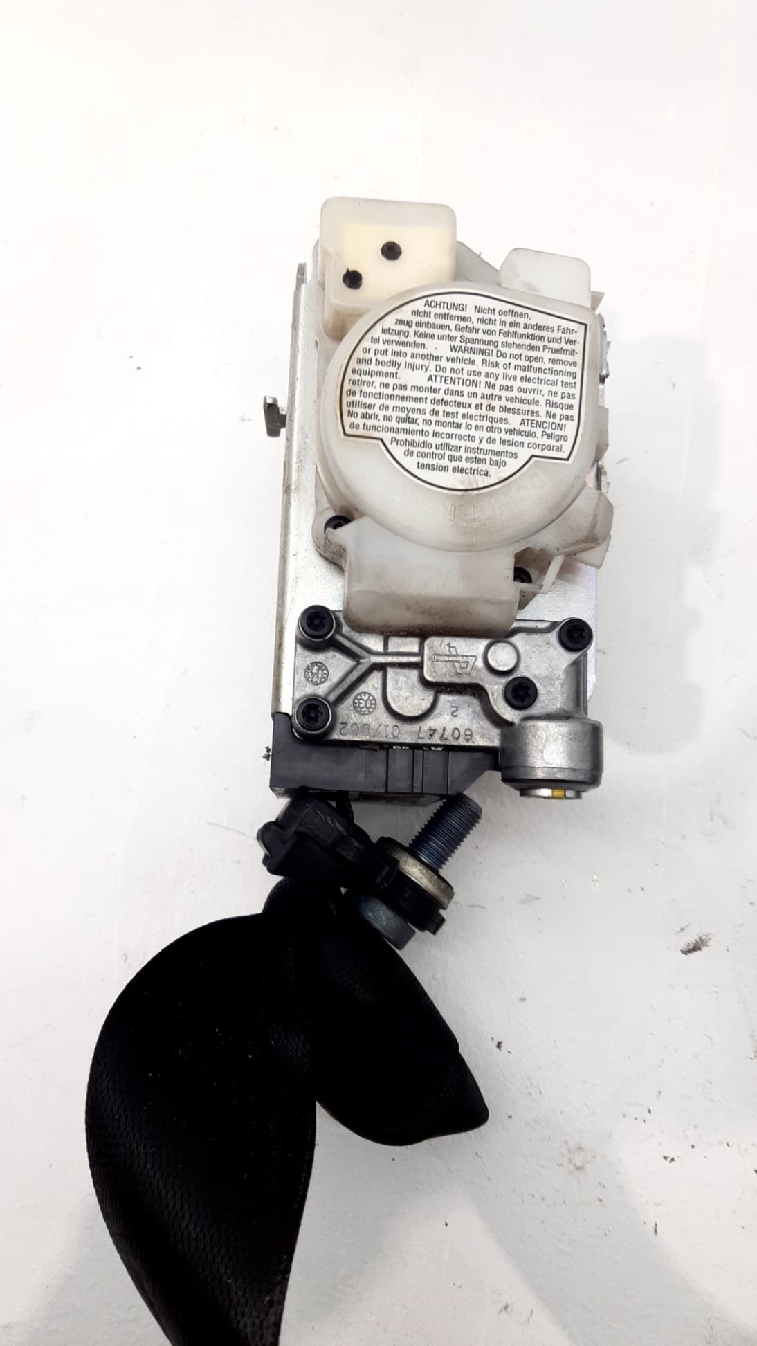 Cinturon seguridad delantero izquierdo MERCEDES-BENZ SLK (R171) 3